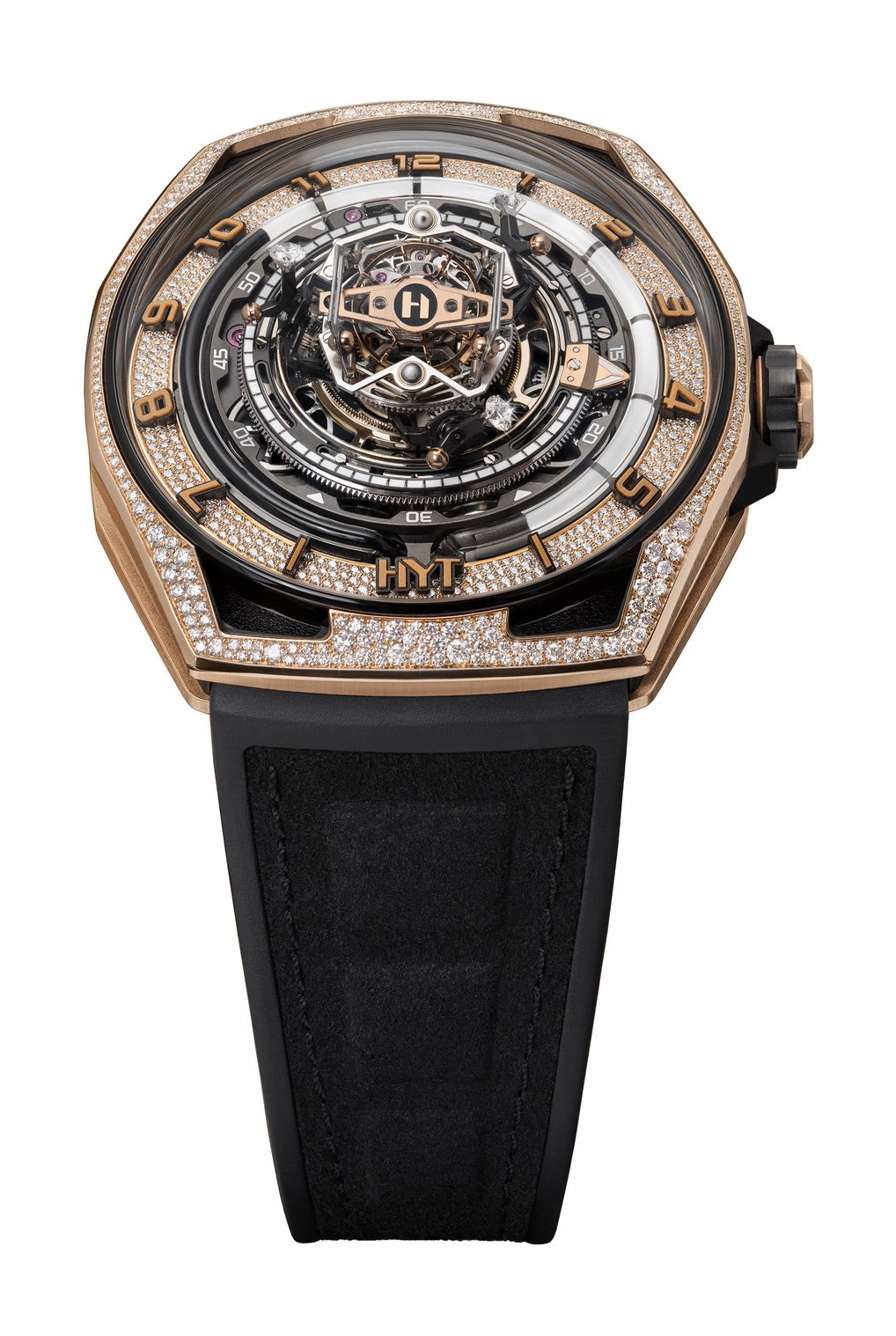 HYT Conical Tourbillon Infinity Diamonds watch