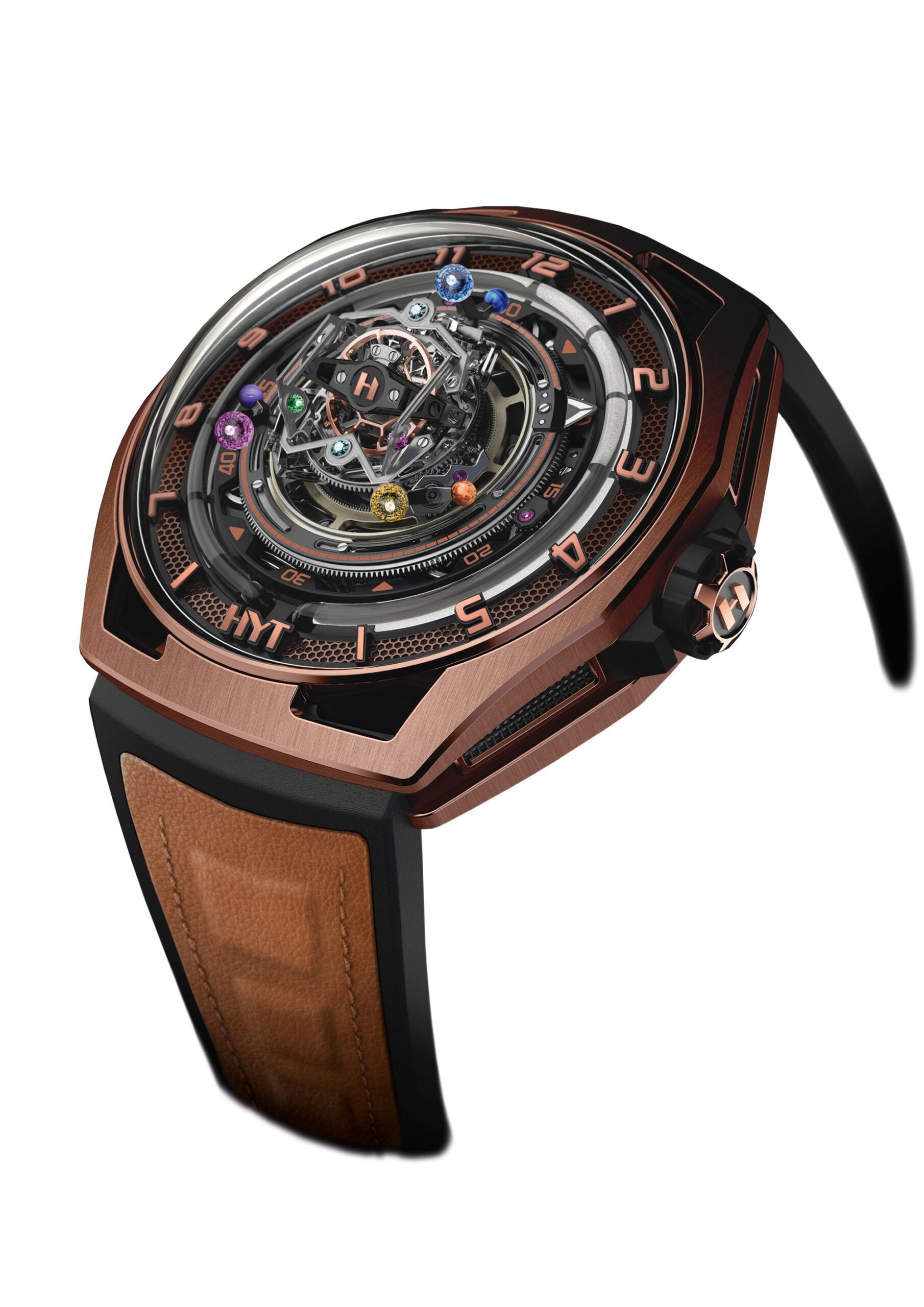 HYT Conical Tourbillon Infinity Sapphires - View 2