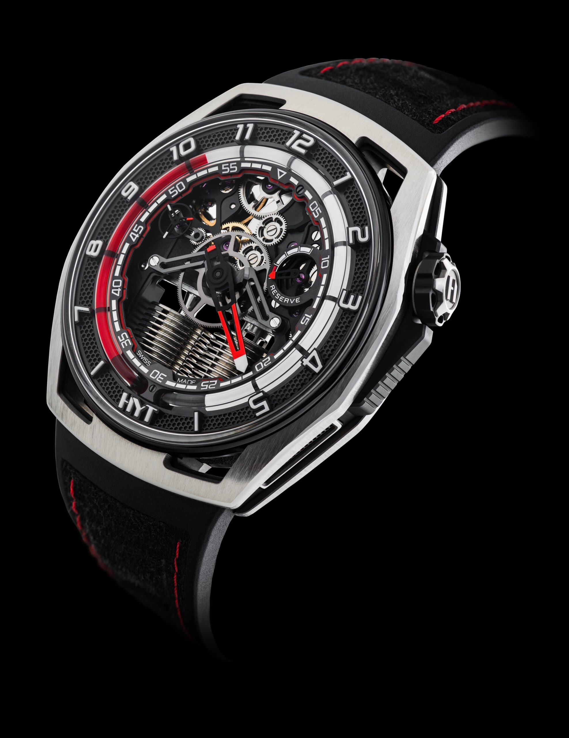 HYT Hastroid Silver Red - View 2