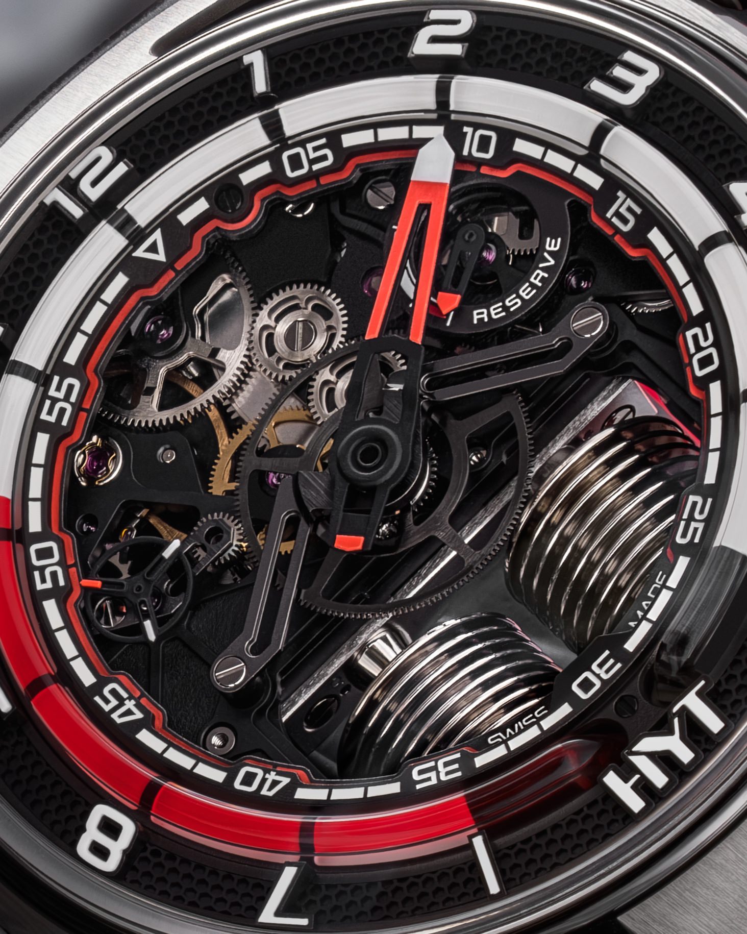 HYT Hastroid Silver Red - View 3