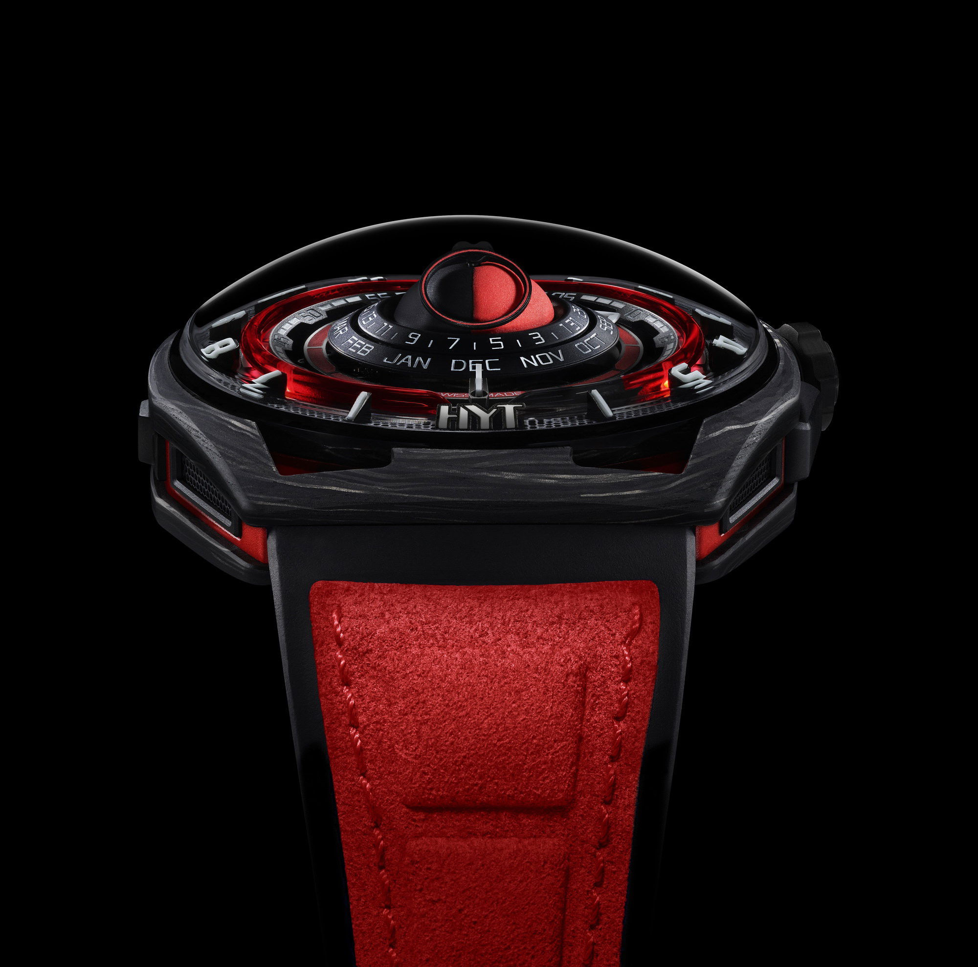 HYT Moon Runner Red Magma - View 3