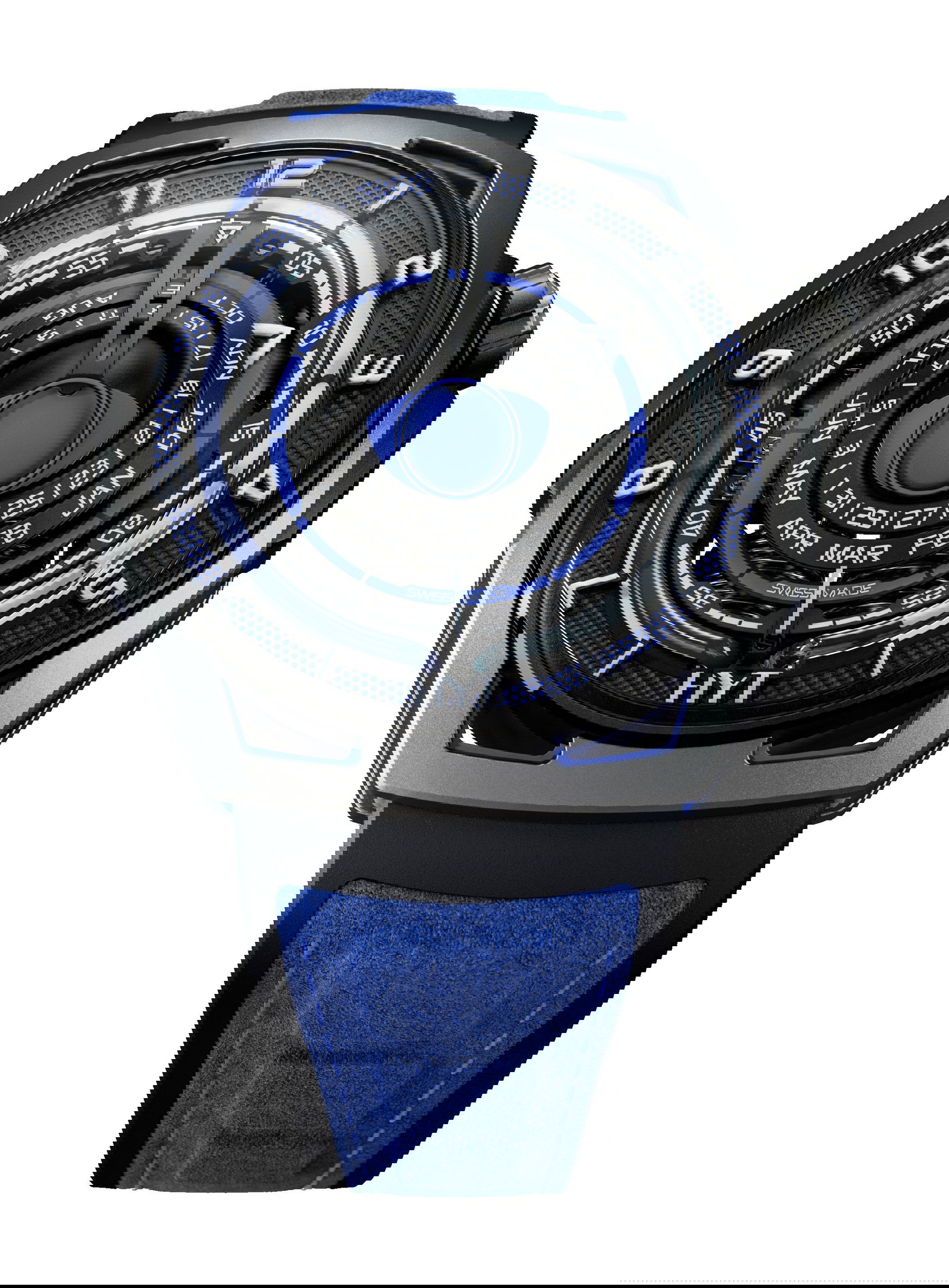 HYT Moon Runner SuperNova Blue watch