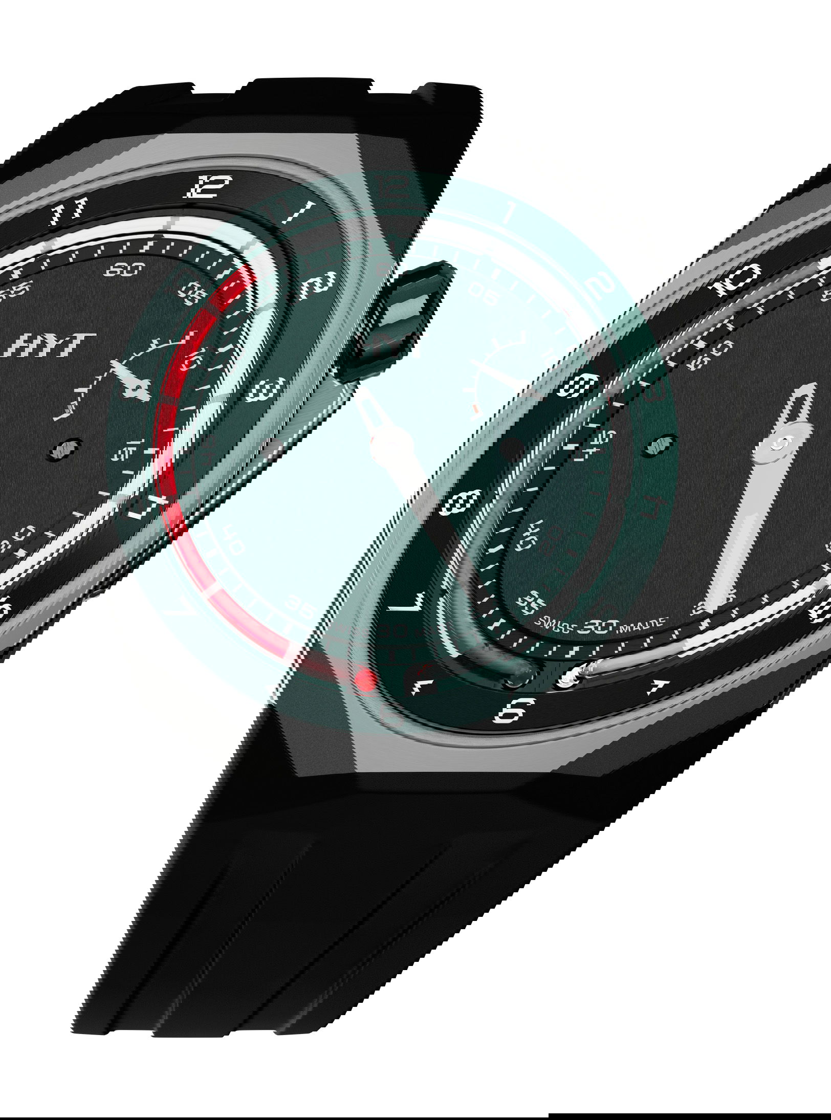 HYT T1 Series Titanium Green Millésime Edition watch
