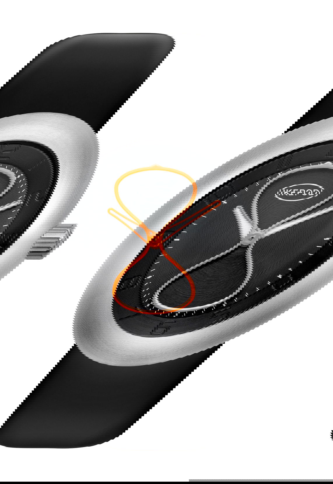 Ikepod Duopod Black Hour Glass watch