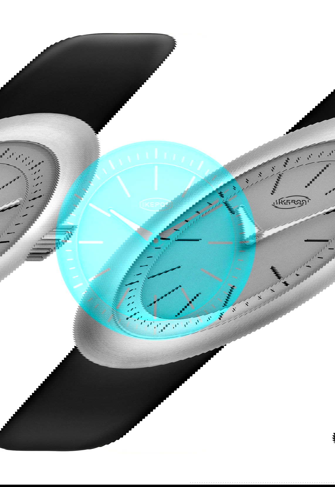 Ikepod Duopod Blue Christmas watch