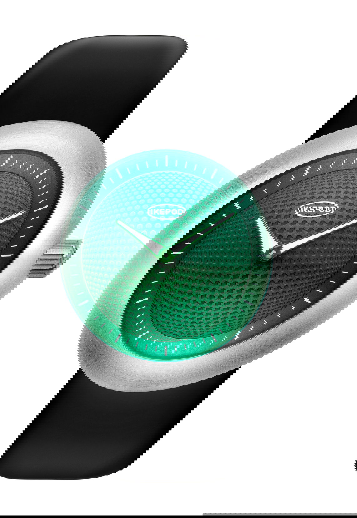 Ikepod Duopod Green Eyes watch