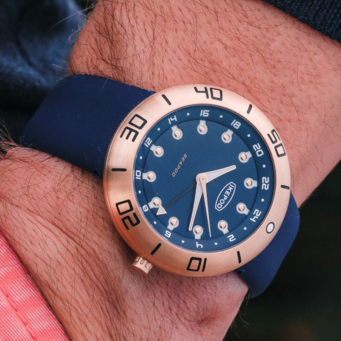 Ikepod Seapod Bronze GMT Sylvia - View 2