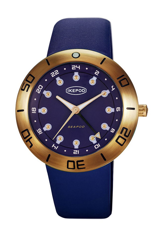 Ikepod Seapod Bronze GMT Sylvia watch