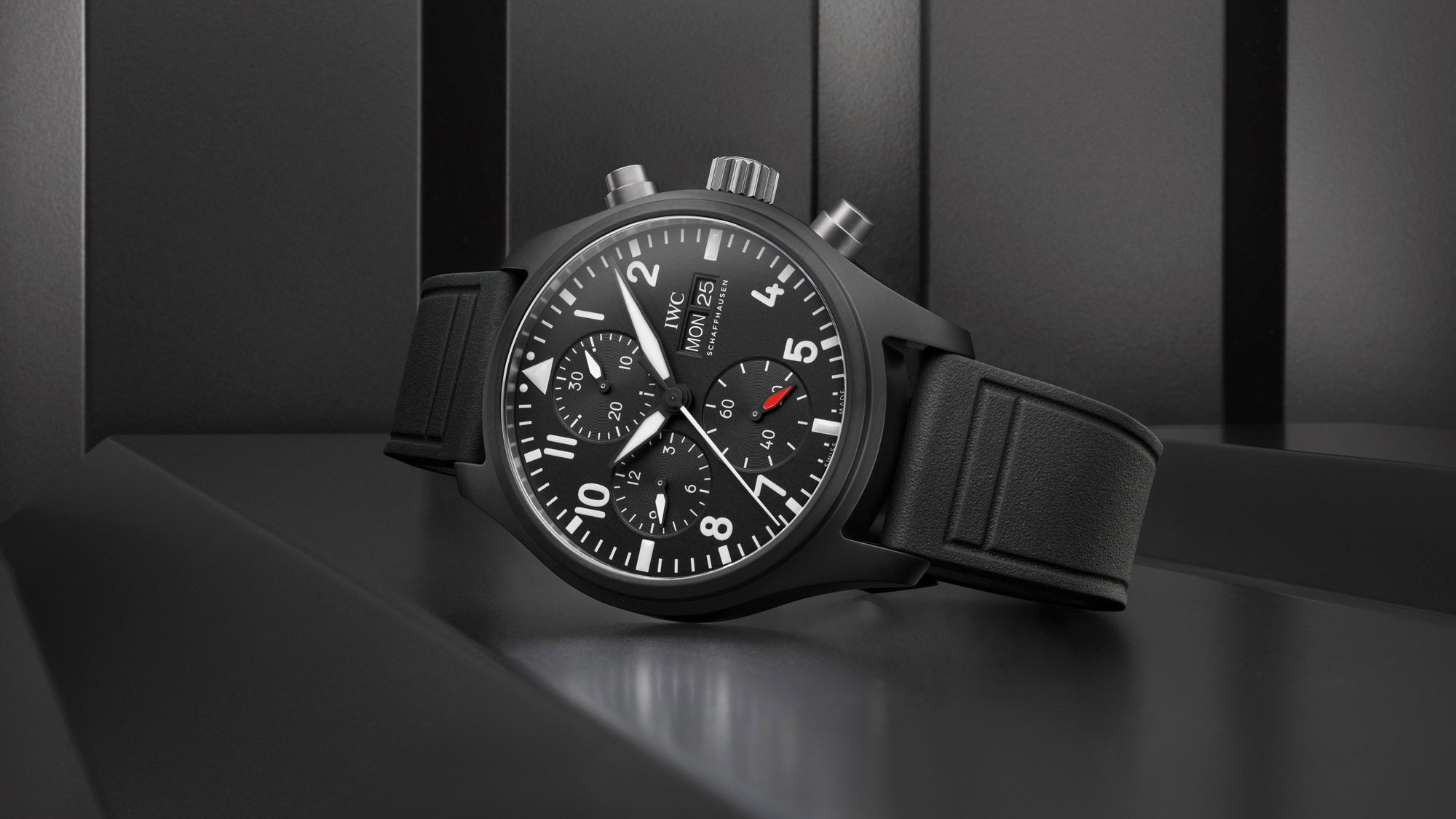 IWC Schaffhausen Pilot’s Watch Chronograph 41 Top Gun - View 3