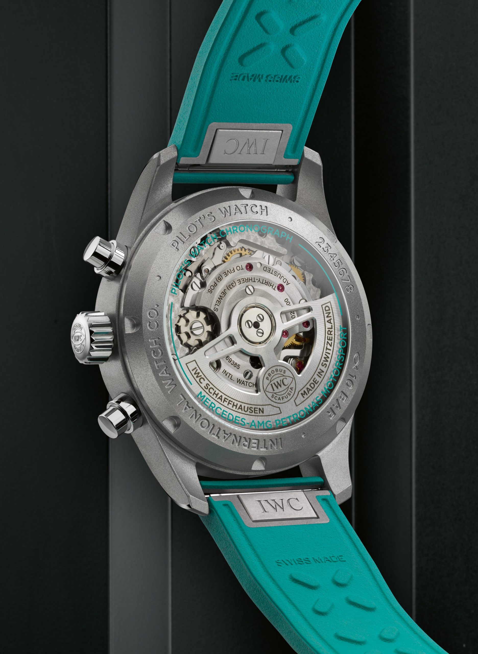 IWC Schaffhausen Pilot’s Watch Chronograph 41 Edition “Mercedes-AMG Petronas Formula One Team” - View 2