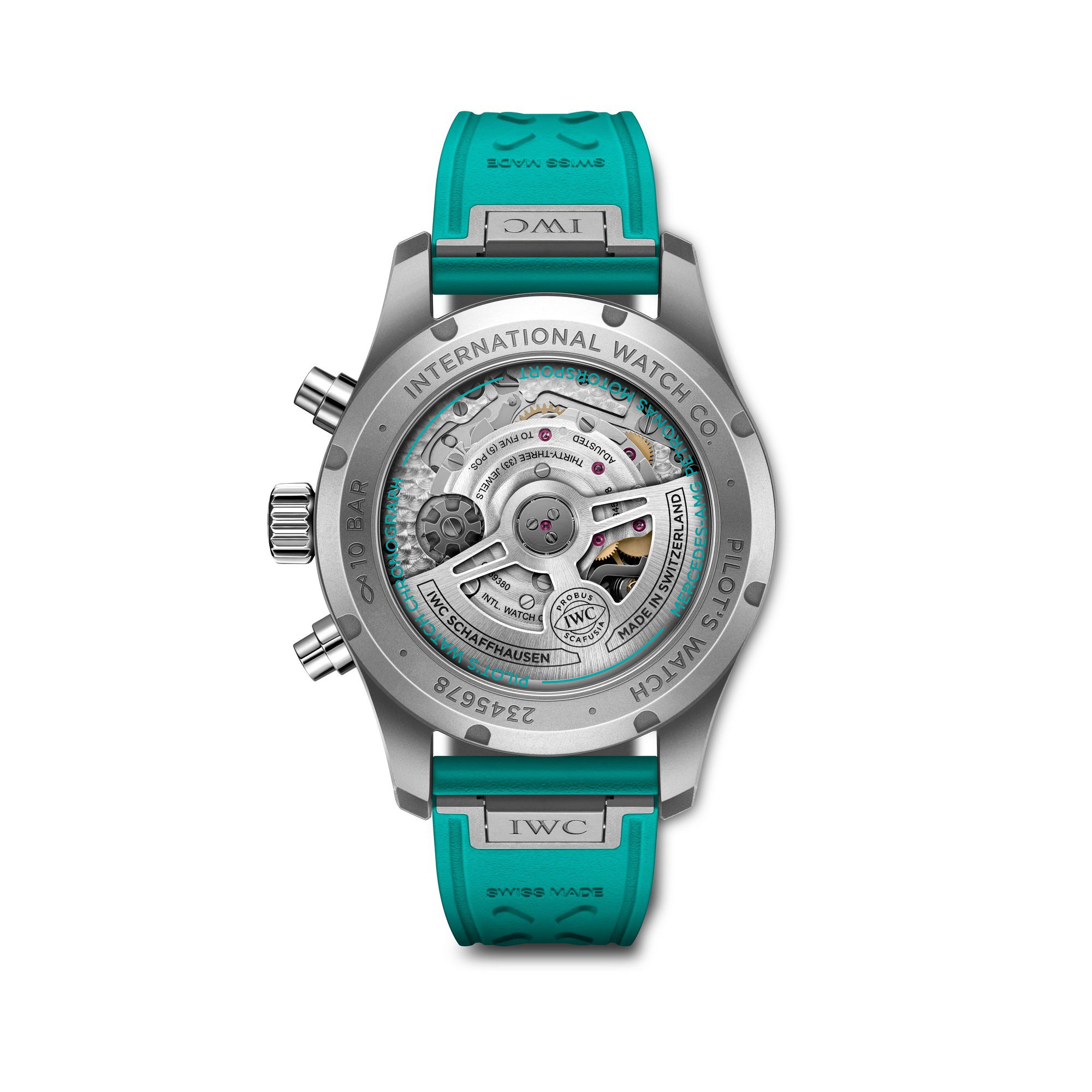 IWC Schaffhausen Pilot’s Watch Chronograph 41 Edition “Mercedes-AMG Petronas Formula One Team” - View 3