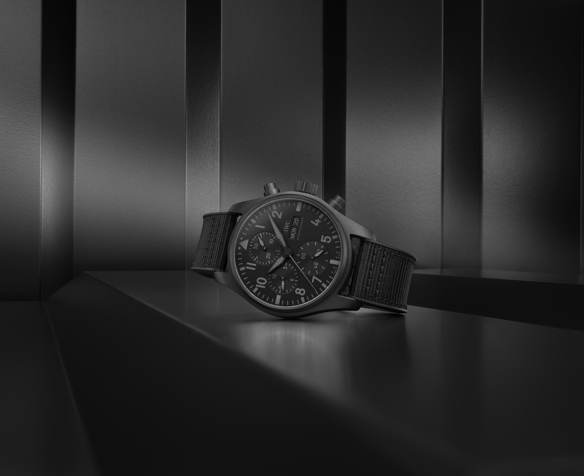 IWC Schaffhausen Pilot’s Watch Chronograph 41 Top Gun Edition Ceratanium - View 2