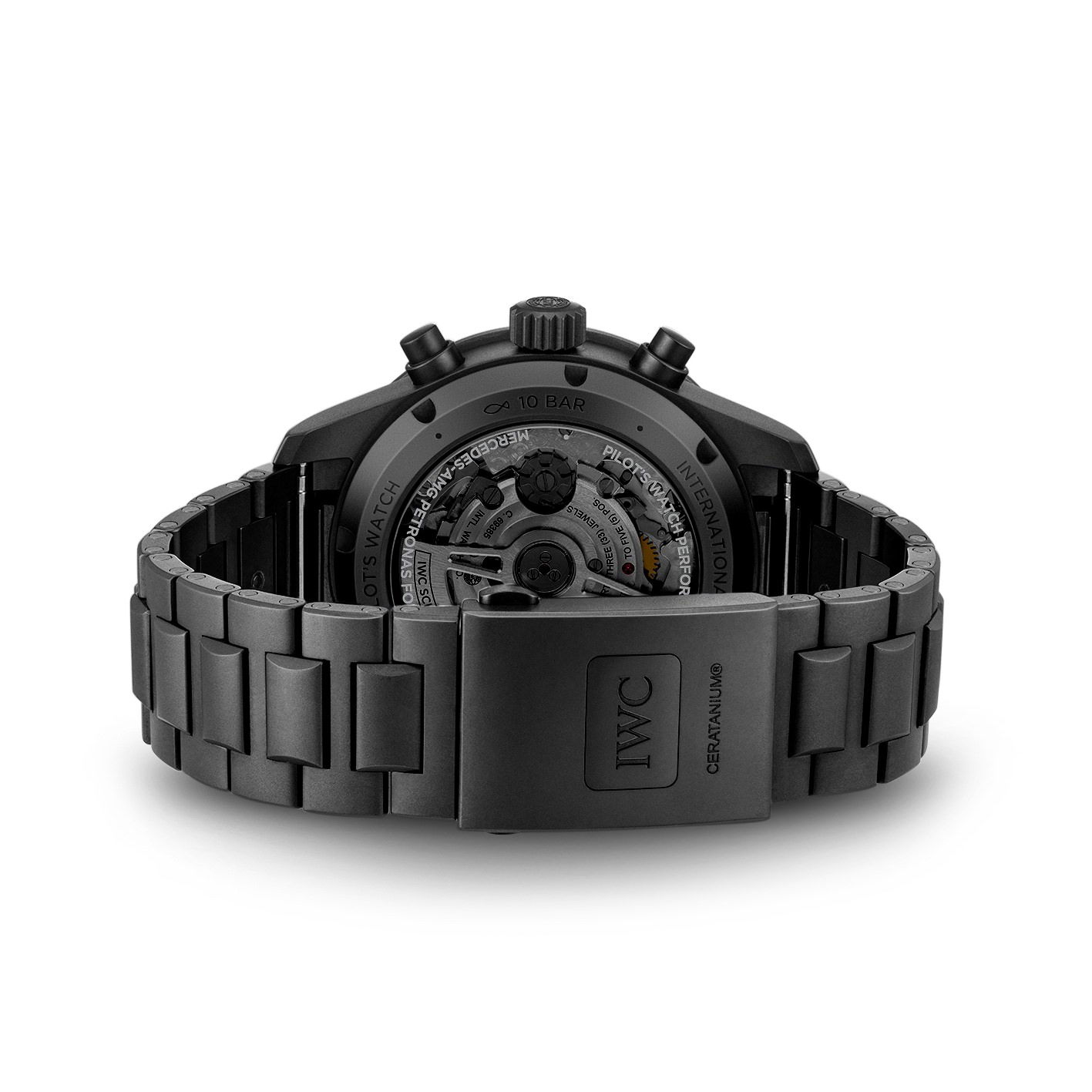 IWC Schaffhausen Pilot’s Watch Performance Chronograph 41 Mercedes-AMG Petronas Formula One Team - View 3