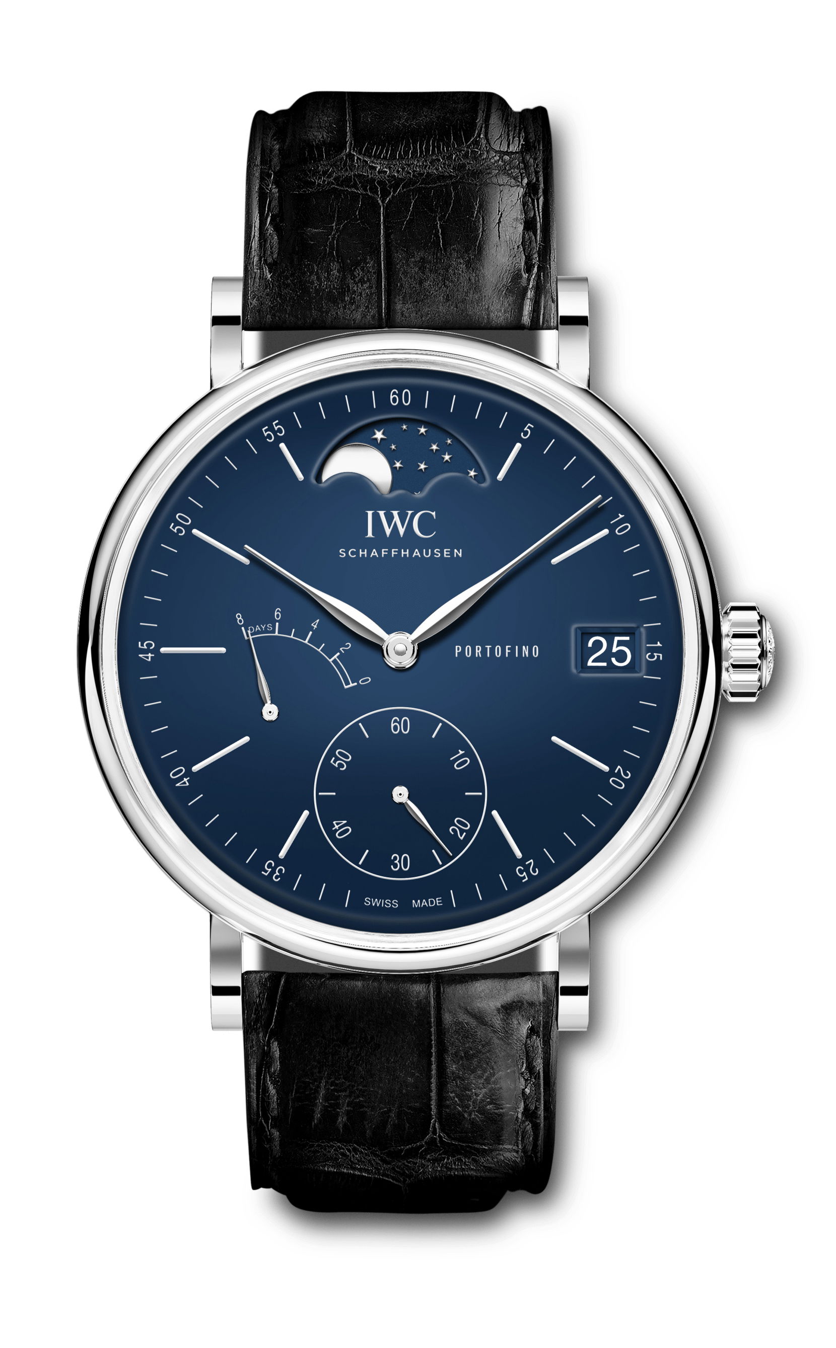 IWC Schaffhausen Portofino Hand-Wound Moon Phase Edition “150 Years” watch