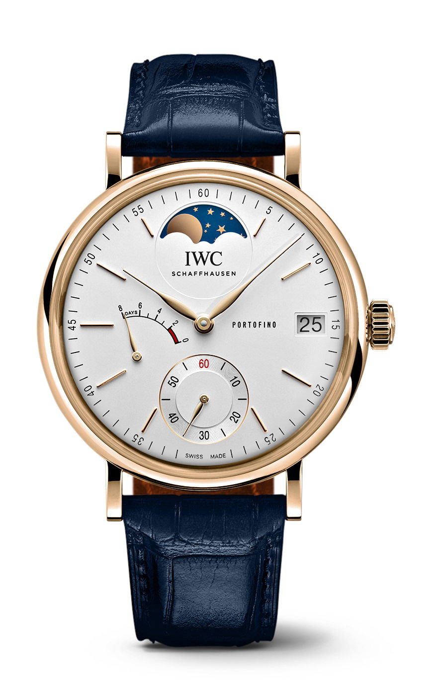 IWC Schaffhausen Portofino Hand-Wound Moon Phase watch