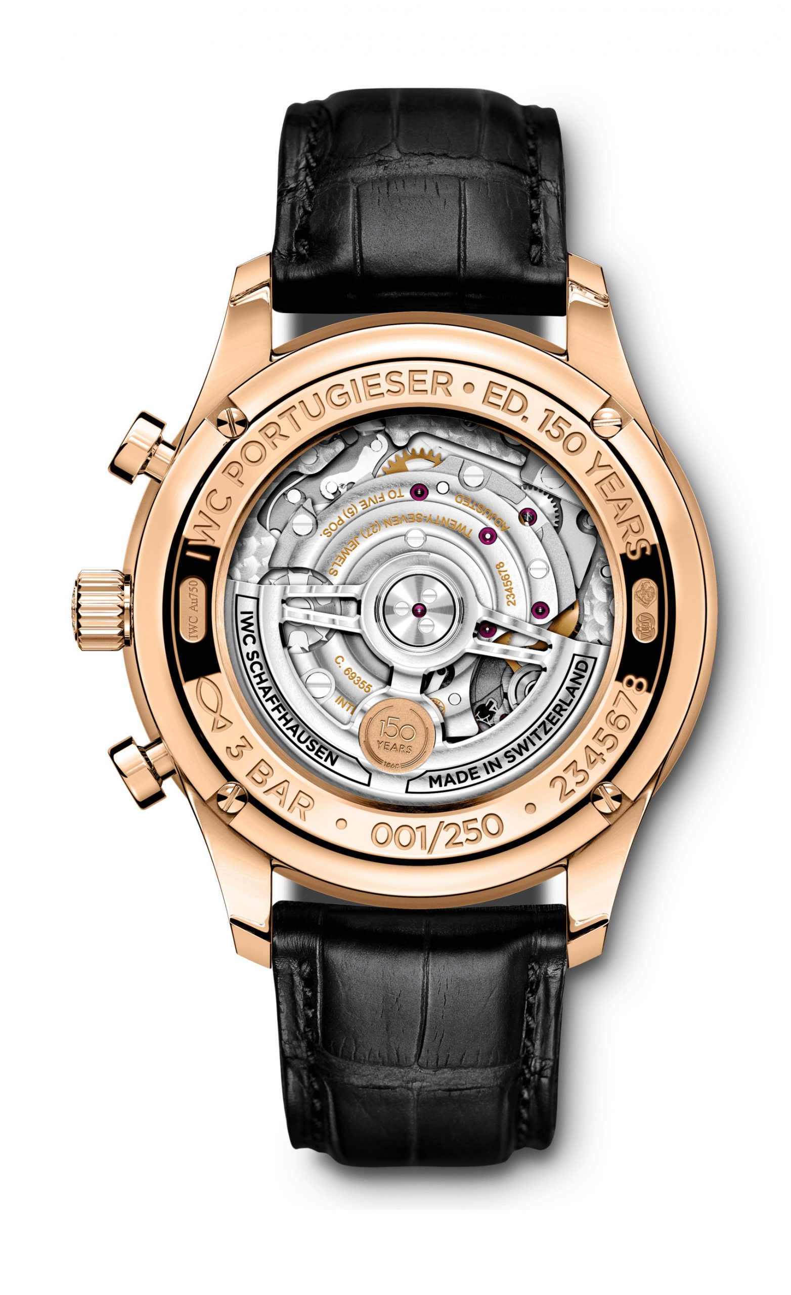 IWC Schaffhausen Portugieser Chronograph Edition “150 Years” - View 2