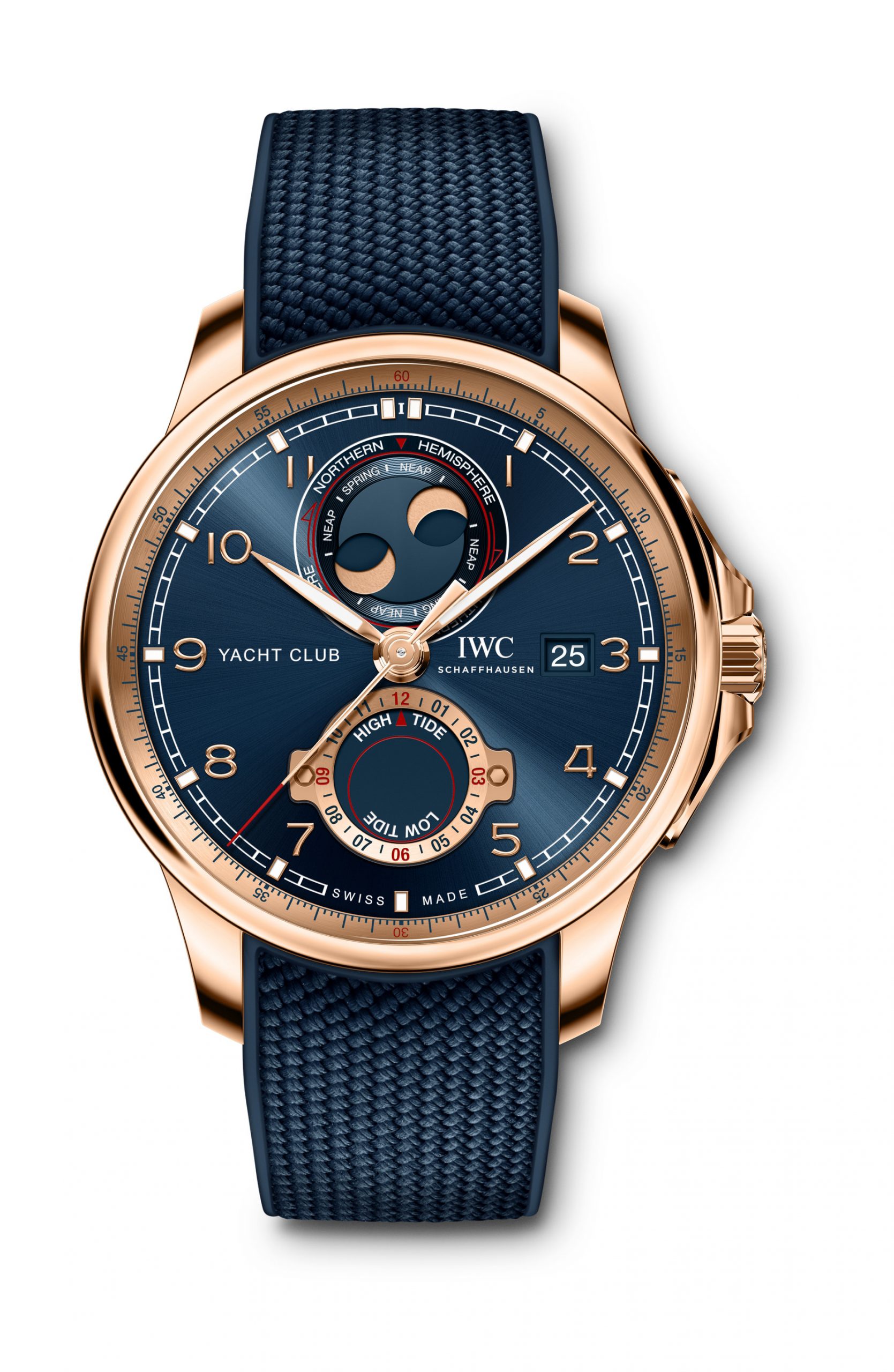 IWC Schaffhausen Portugieser Yacht Club Moon & Tide watch