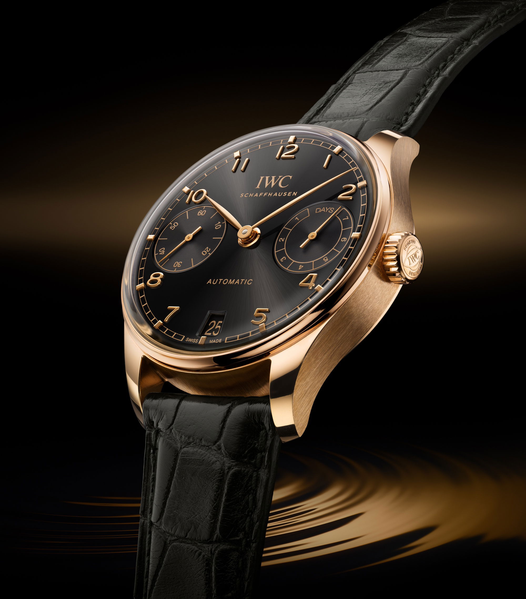 IWC Schaffhausen Portugieser Automatic 42 Obsidian - View 3