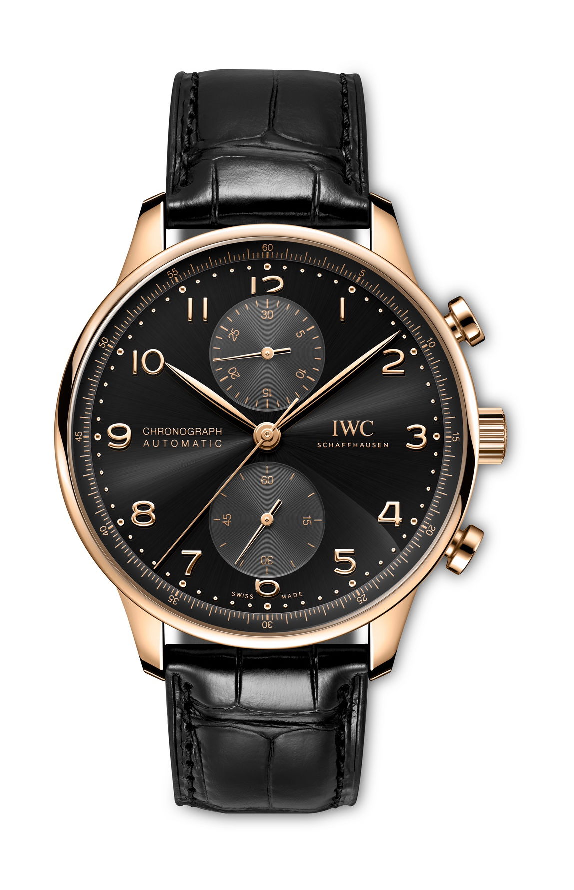 IWC Schaffhausen Portugieser Chronograph Obsidian watch