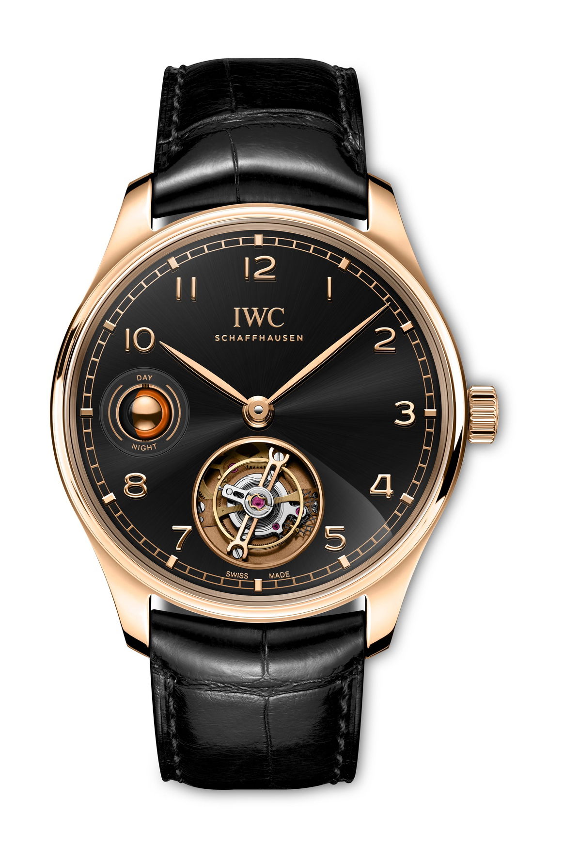 IWC Schaffhausen Portugieser Hand-Wound Tourbillon Day & Night watch
