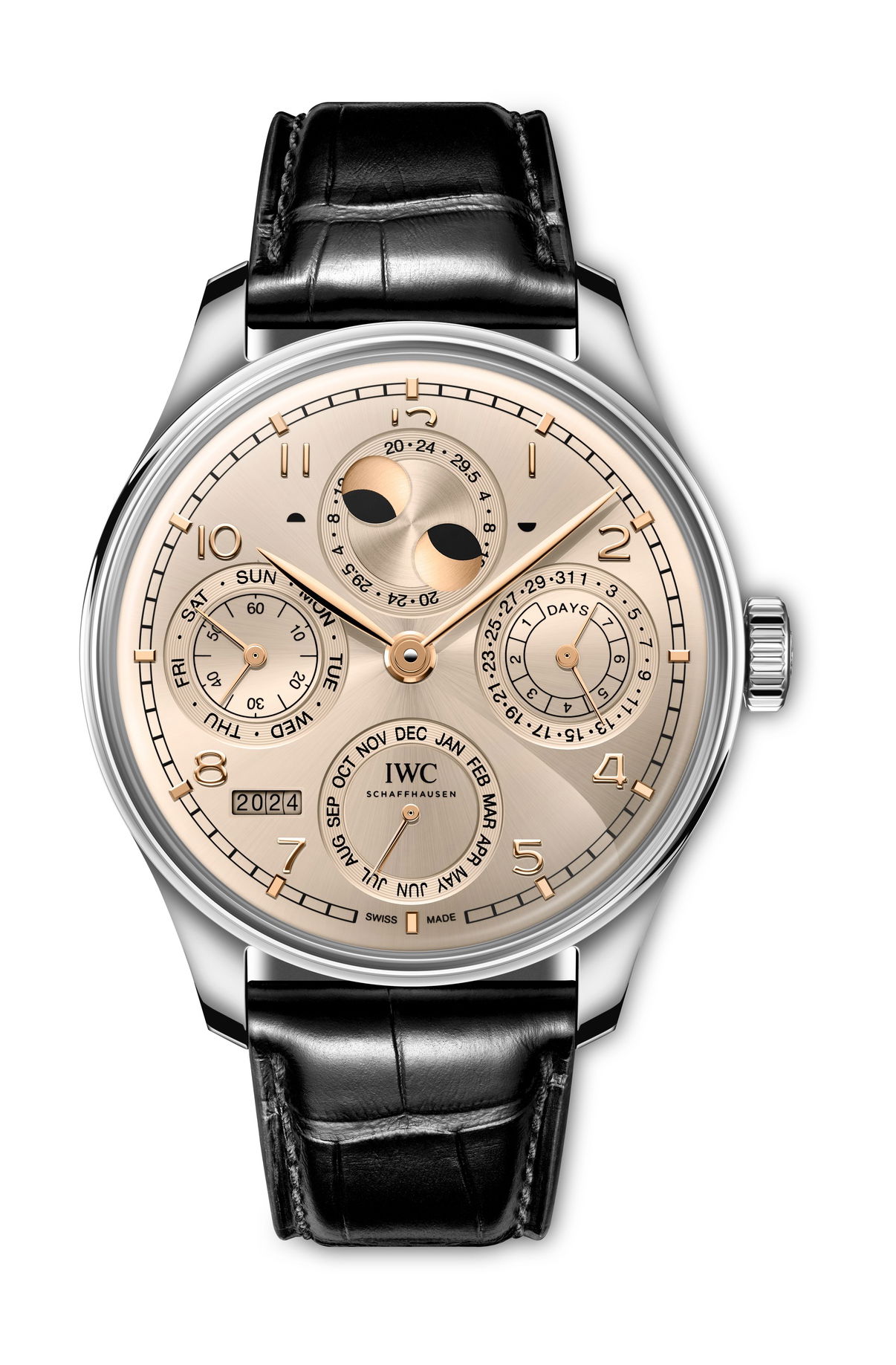 IWC Schaffhausen Portugieser Perpetual Calendar 44 Dune watch