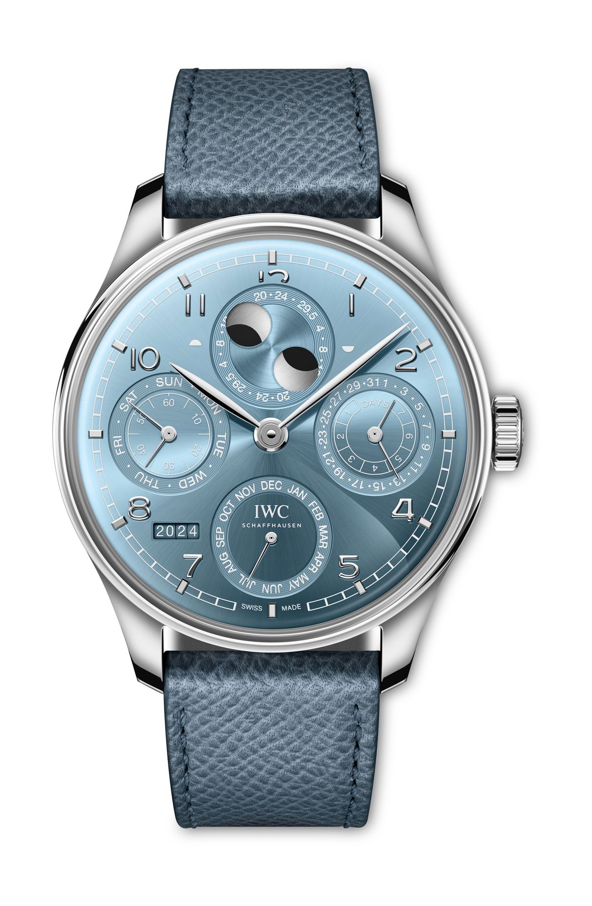 IWC Schaffhausen Portugieser Perpetual Calendar 44 Horizon Blue watch