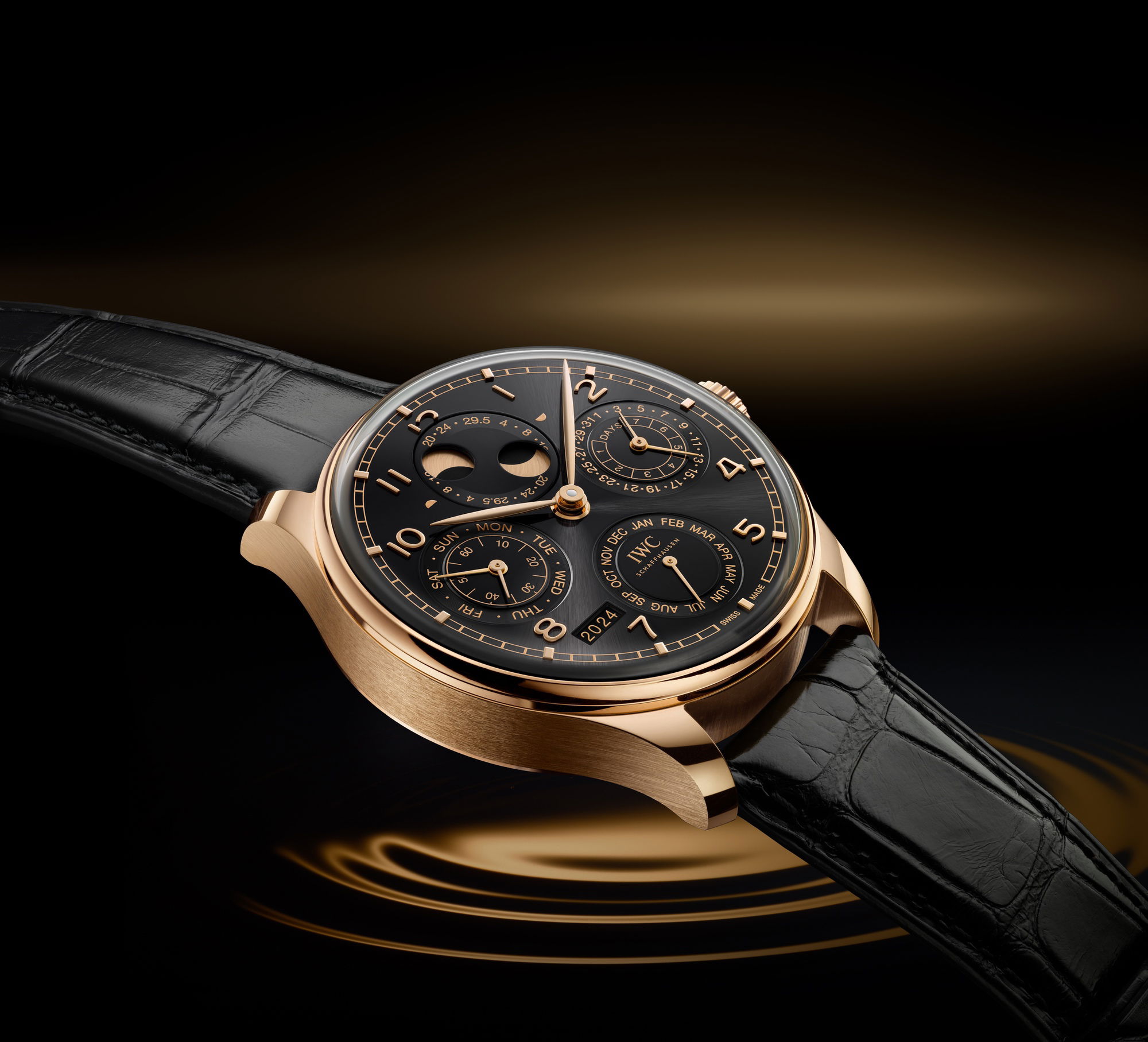 IWC Schaffhausen Portugieser Perpetual Calendar 44 Obsidian - View 3