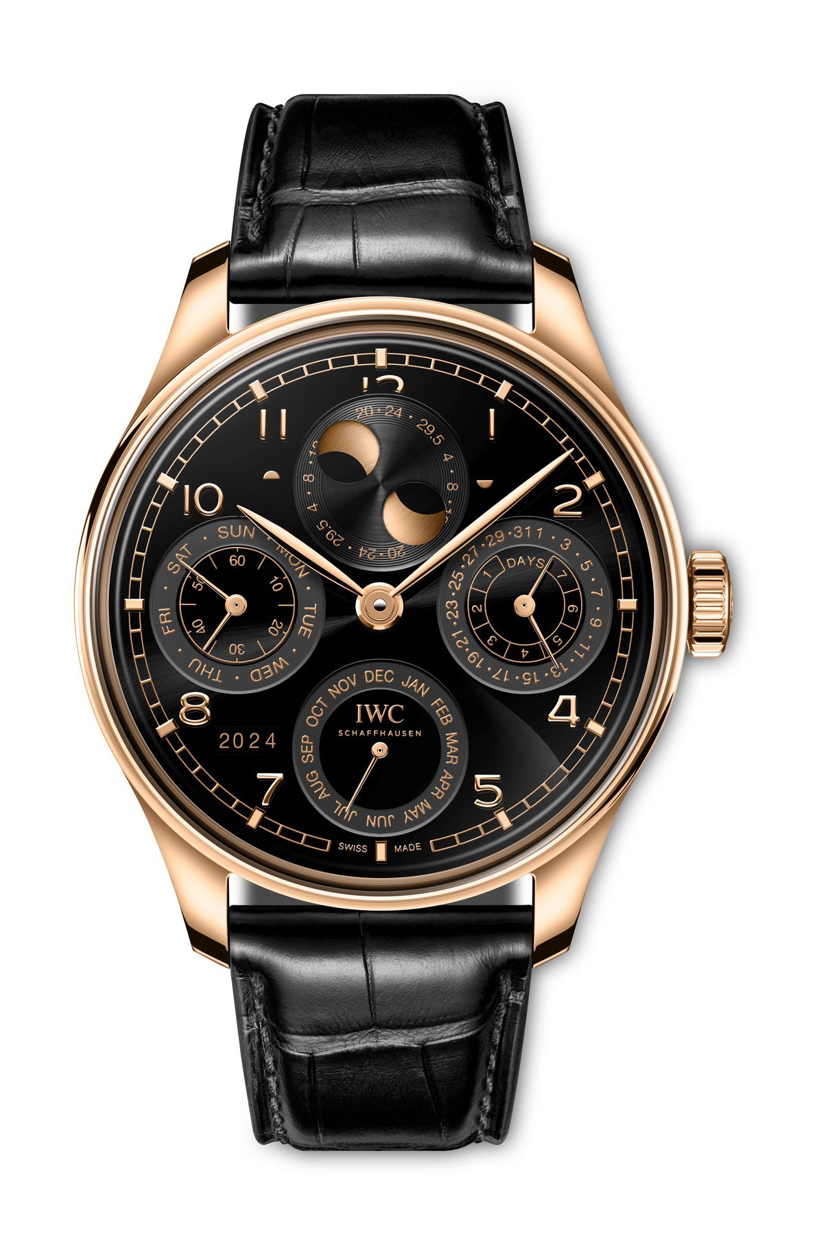 IWC Schaffhausen Portugieser Perpetual Calendar 44 Obsidian watch