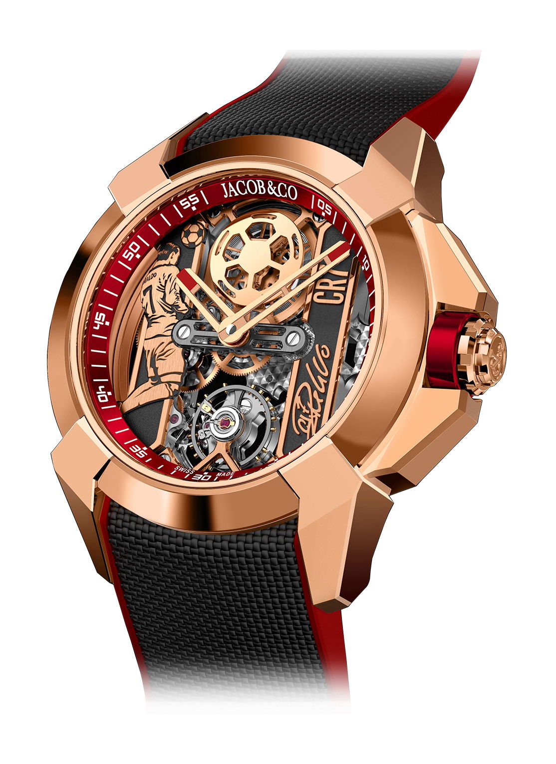 Jacob & Co Epic X Flight of CR7 watch