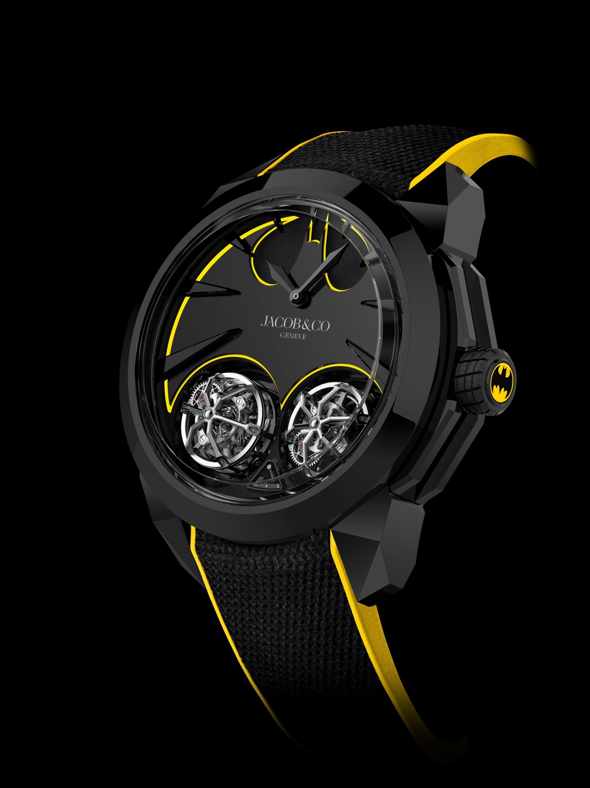 Jacob & Co Gotham City Black DLC Titanium - View 2