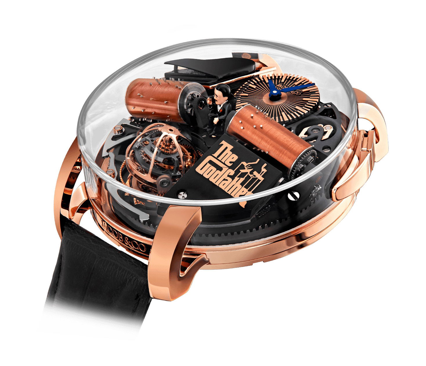 Jacob & Co Opera Godfather Clear Case watch