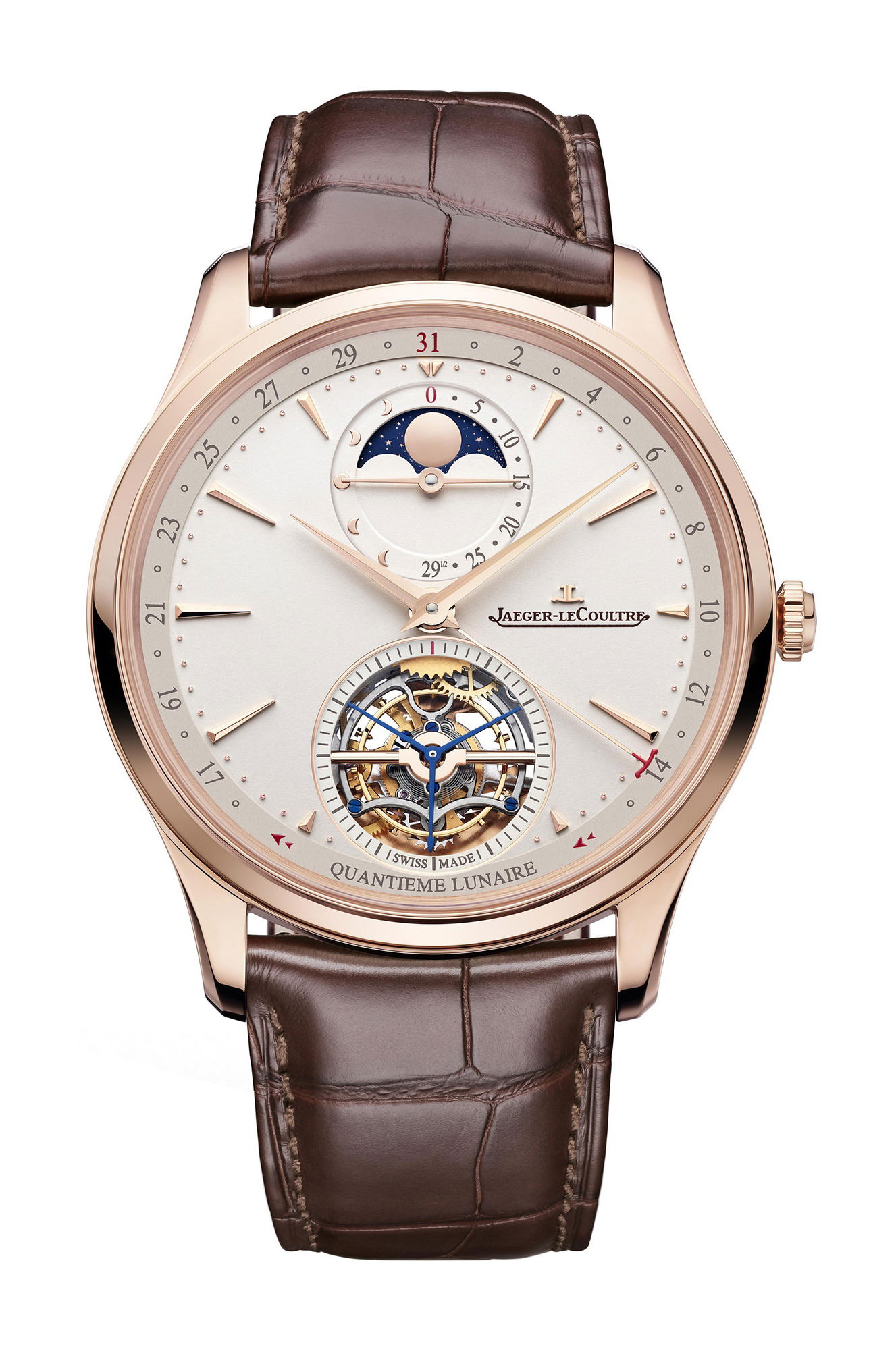 Jaeger-LeCoultre Master Ultra Thin Tourbillon Moon watch