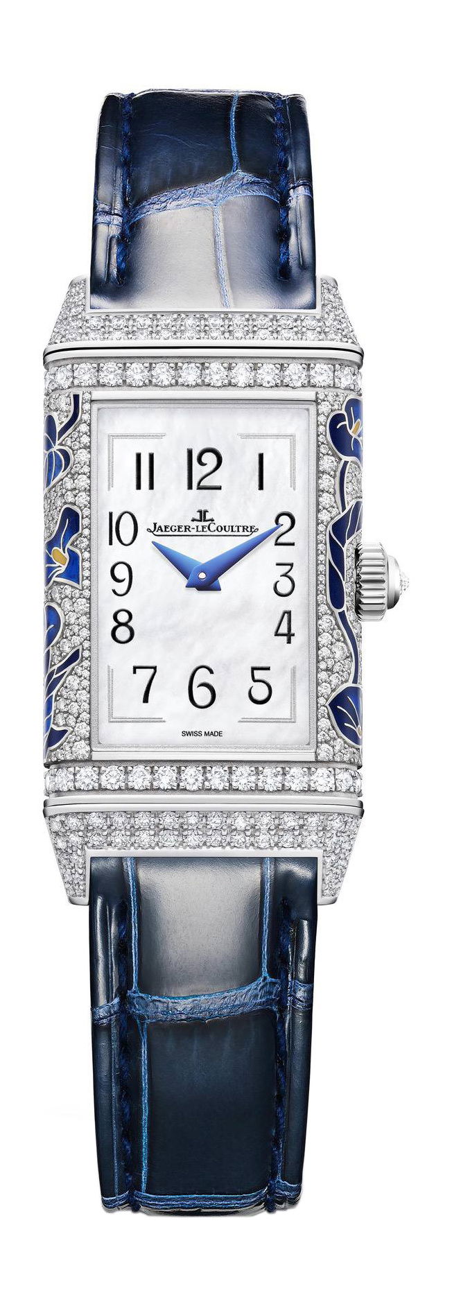 Jaeger-LeCoultre Reverso One Precious Flowers Blue Arums watch