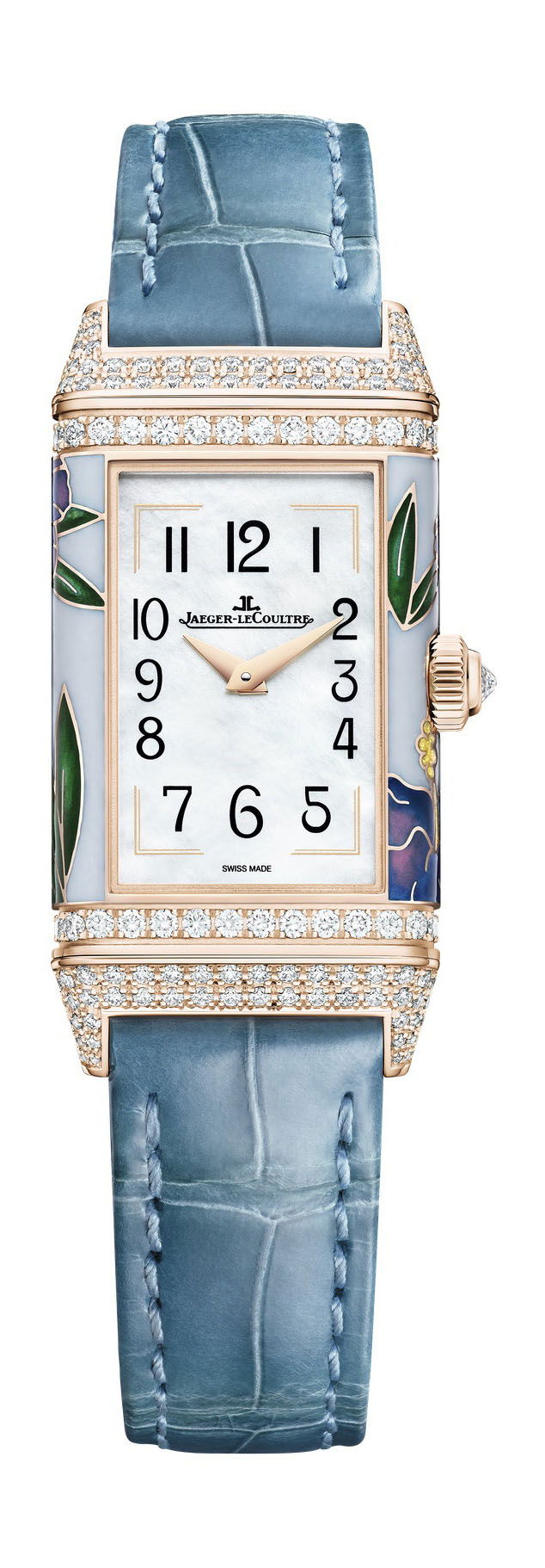 Jaeger-LeCoultre Reverso One Precious Flowers – Hibiscus Enamel watch