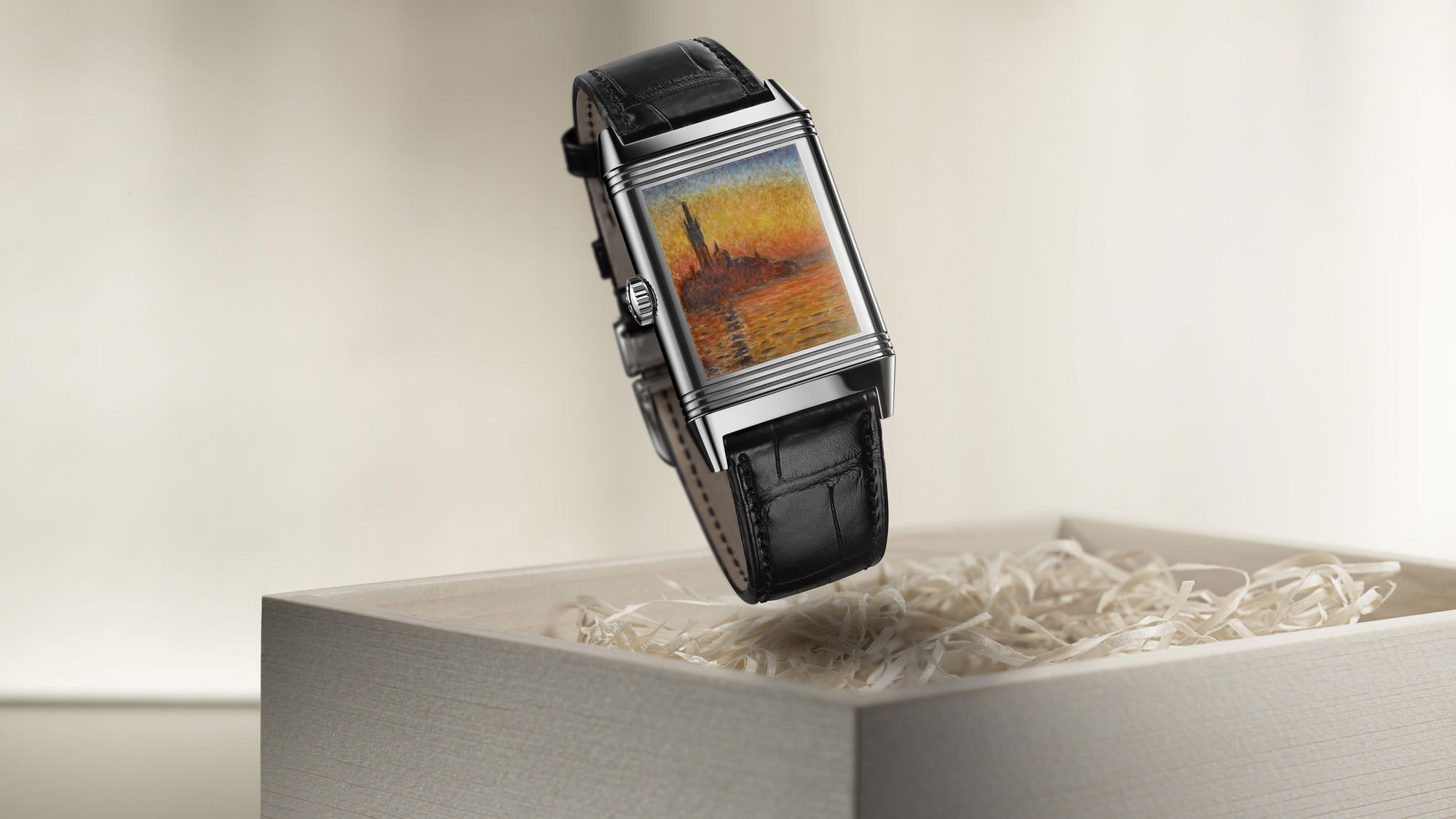 Jaeger-LeCoultre Reverso Tribute Enamel Monet – San Giorgio Maggiore - View 2
