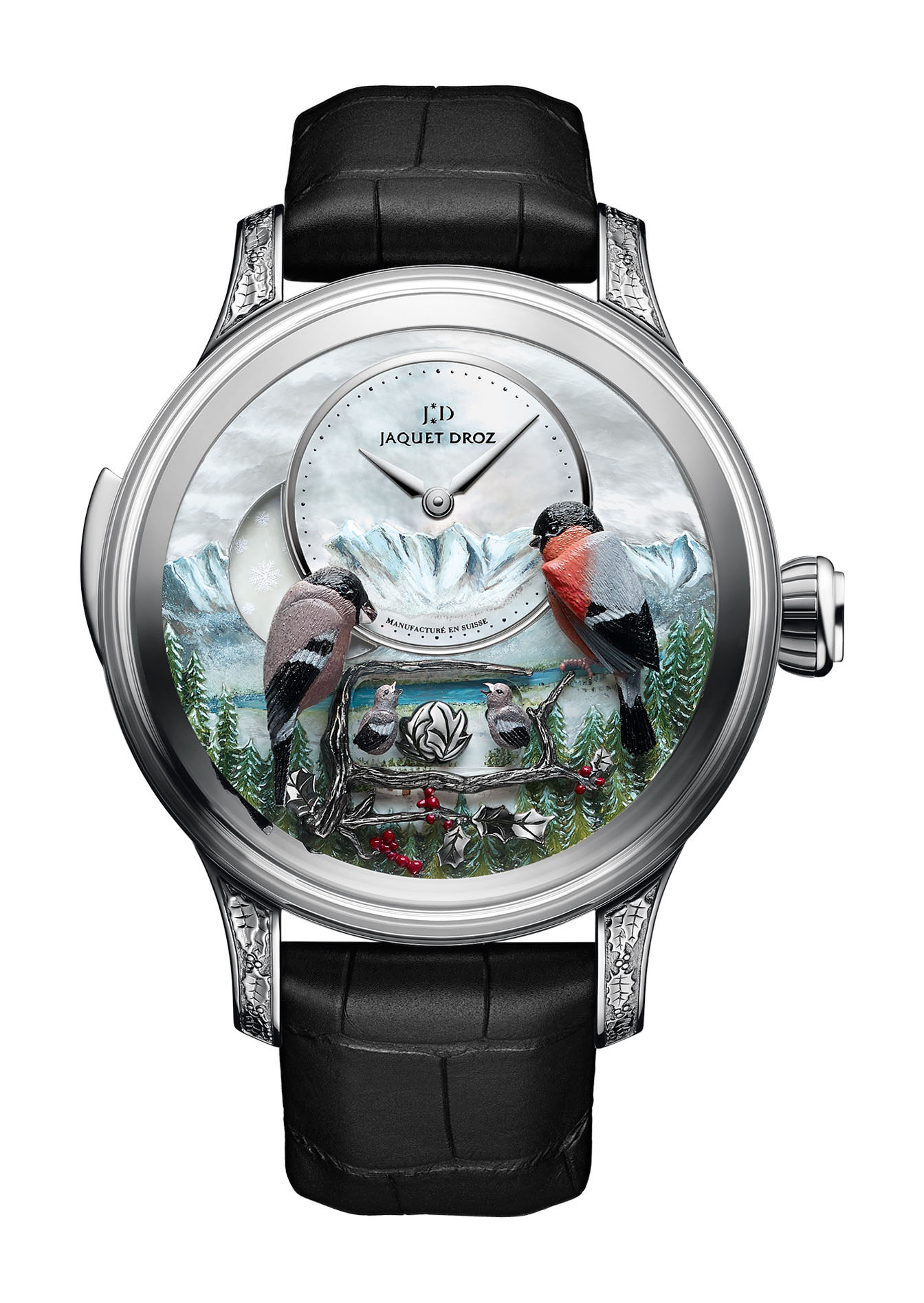 Jaquet Droz Bird Repeater Alpine View watch