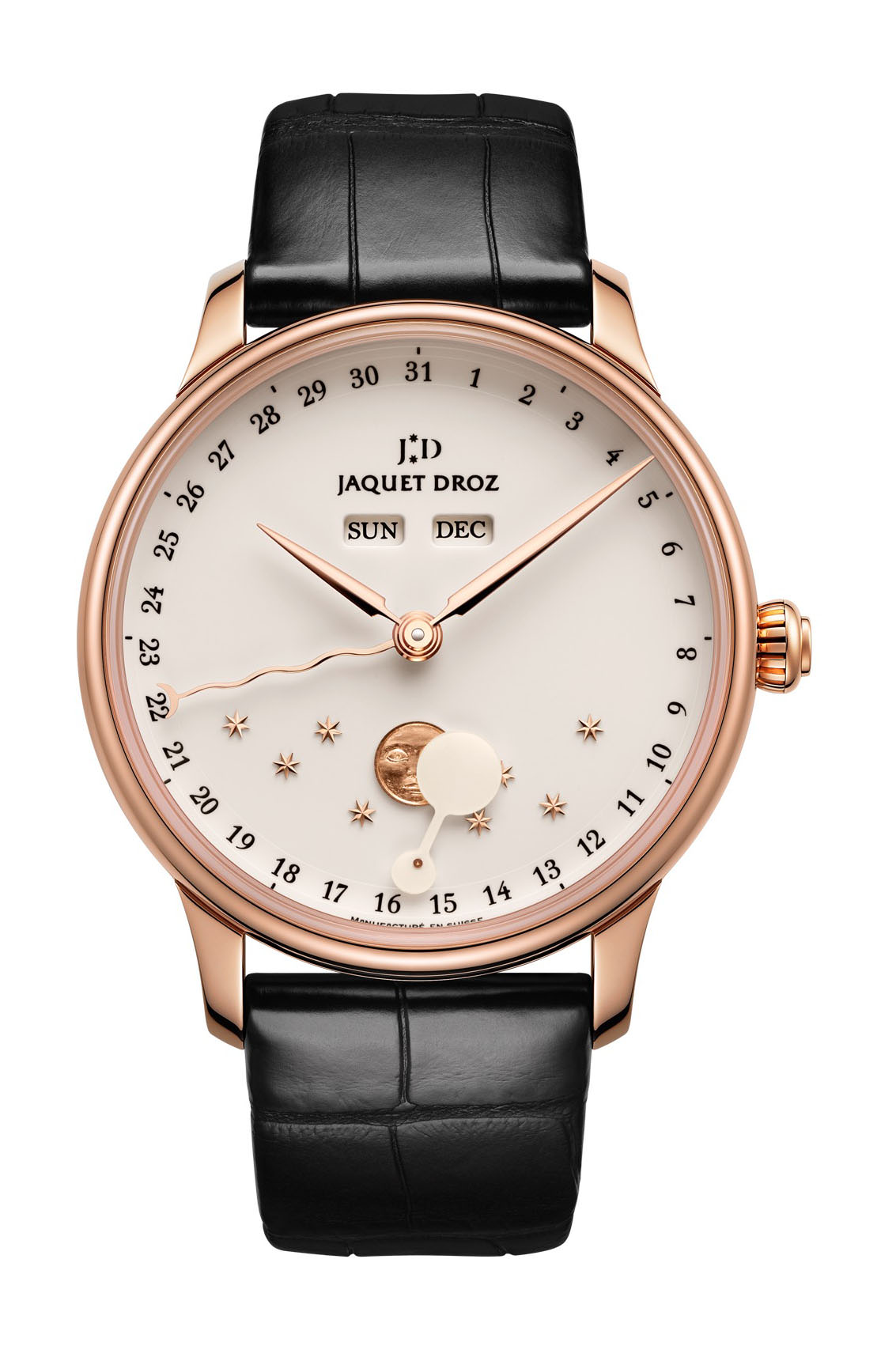 Jaquet Droz Éclipse Ivory Enamel watch