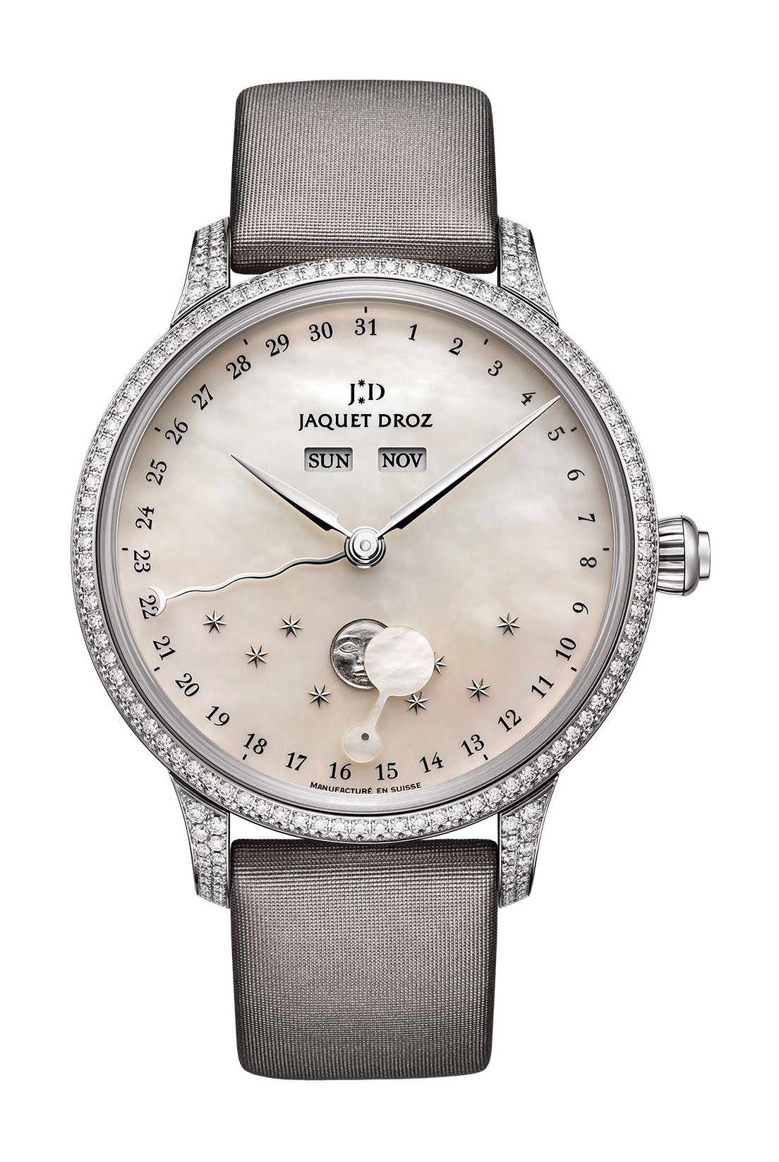 Jaquet Droz Éclipse Mother-of-Pearl watch