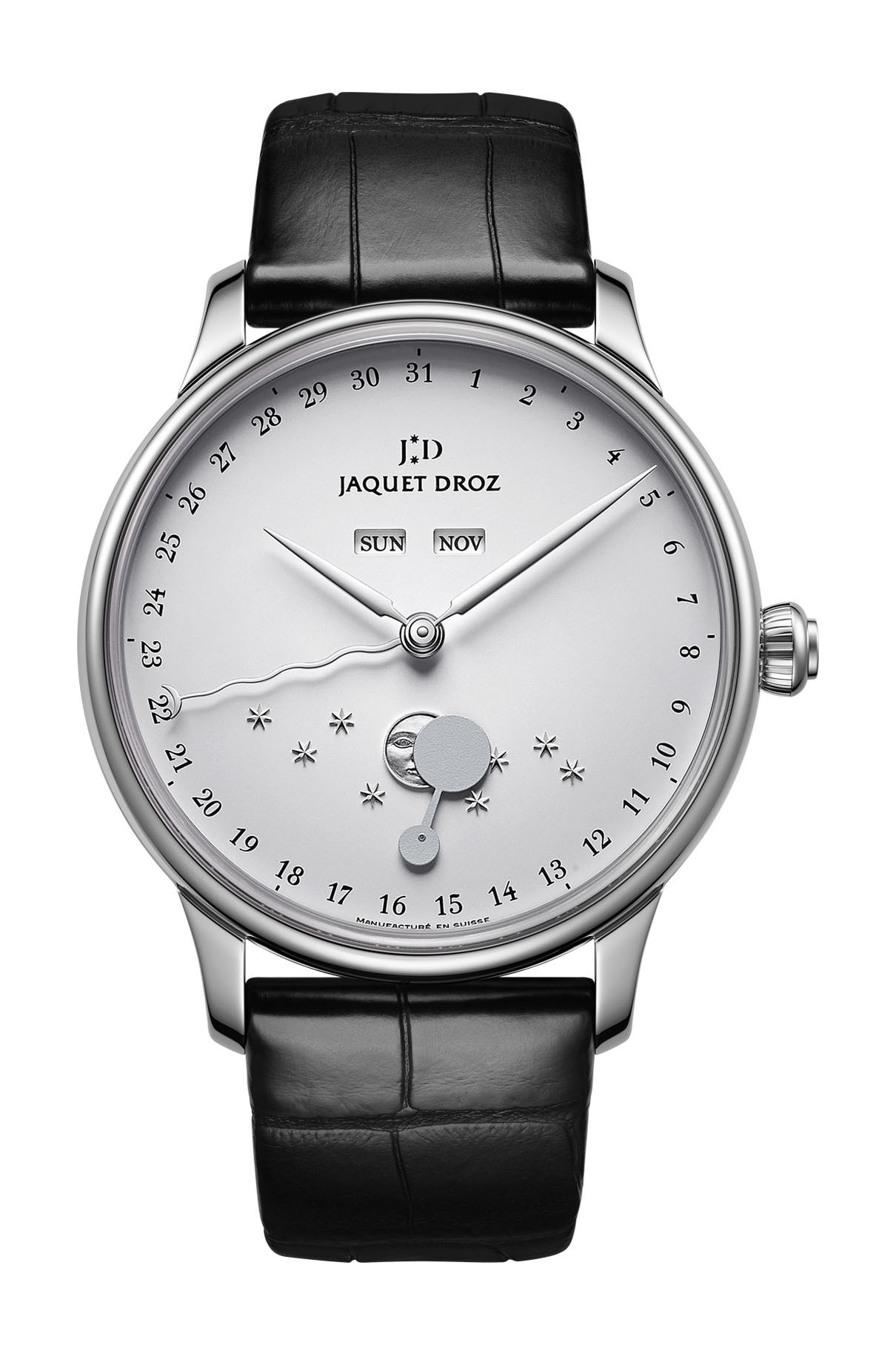 Jaquet Droz Éclipse Silver watch
