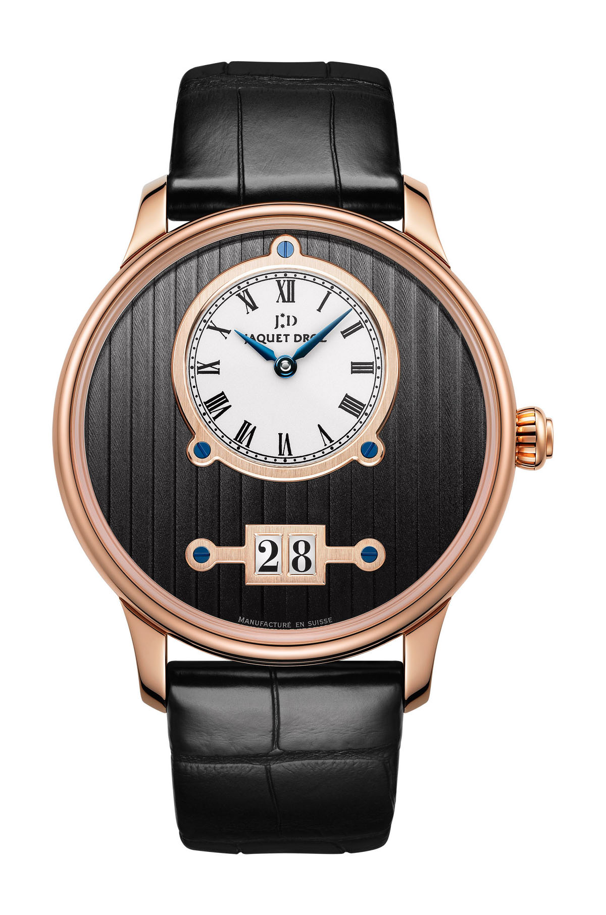 Jaquet Droz Grande Date Cotes de Genève watch
