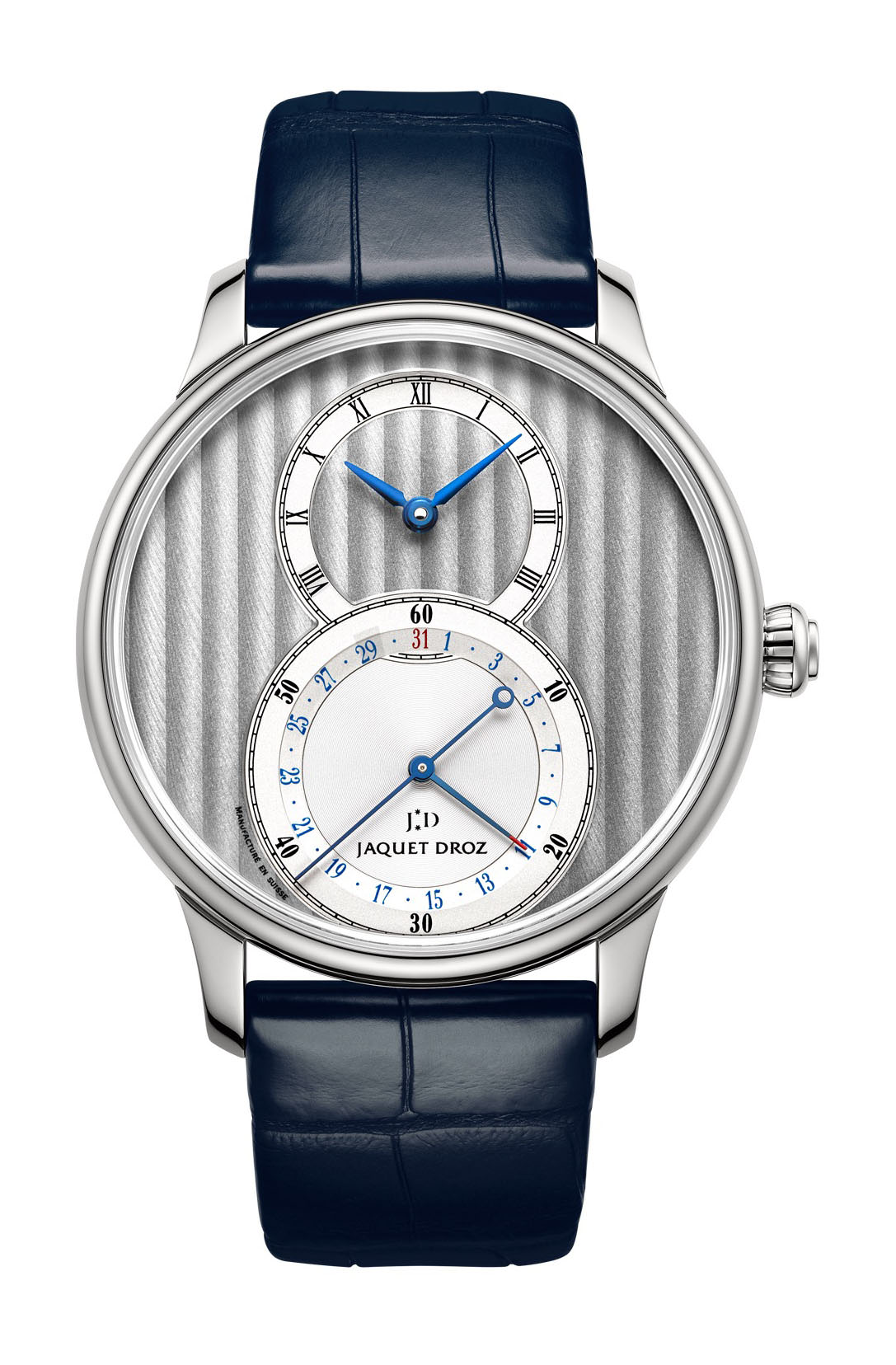 Jaquet Droz Grande Seconde Quantieme Côtes de Genève watch