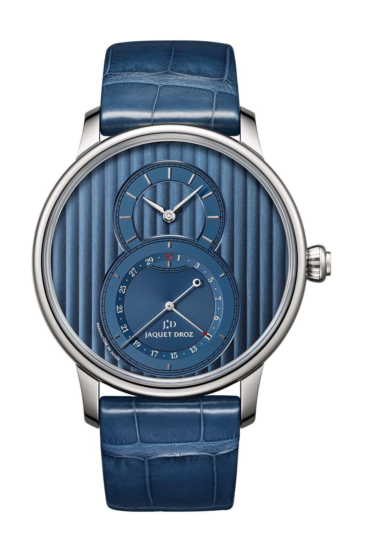 Jaquet Droz Grande Seconde Quantieme Côtes de Genève watch
