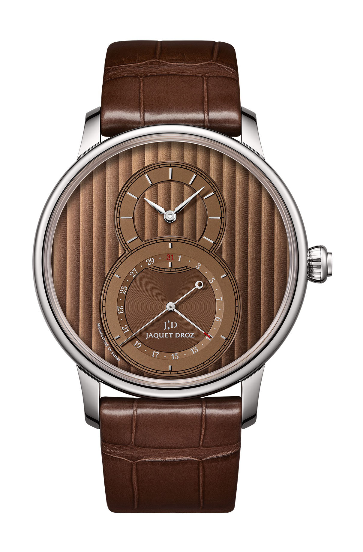 Jaquet Droz Grande Seconde Quantieme Côtes de Genève watch