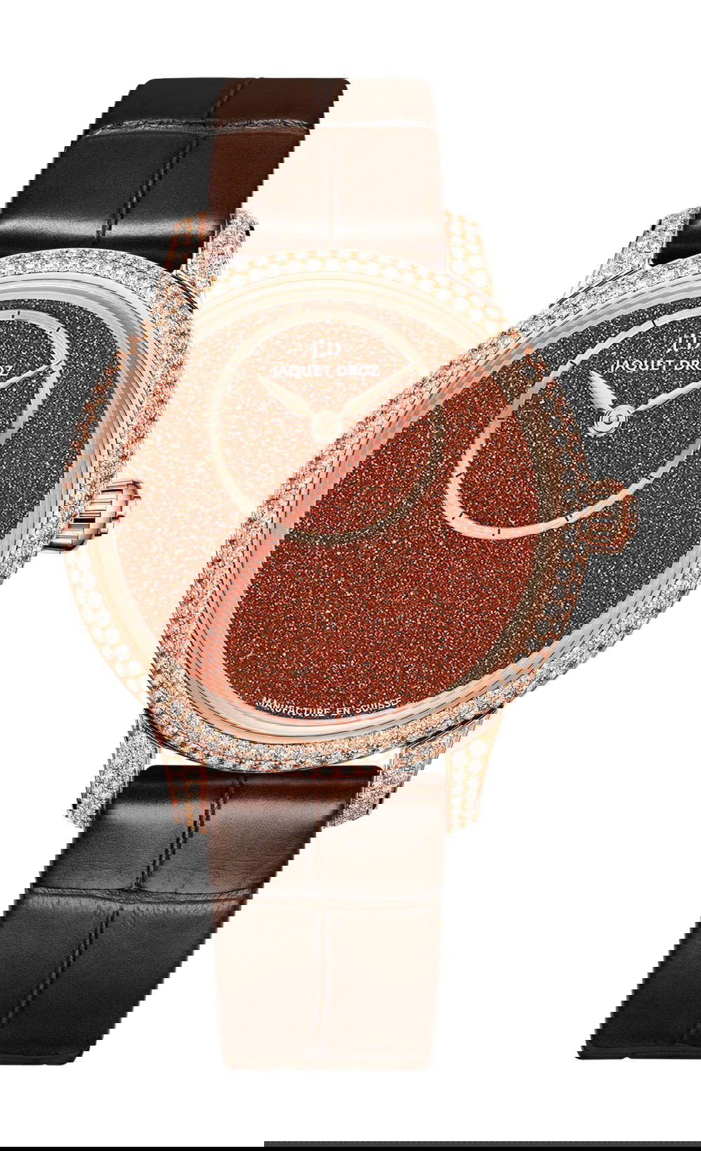 Jaquet Droz Petit Heure Minute Sunstone watch