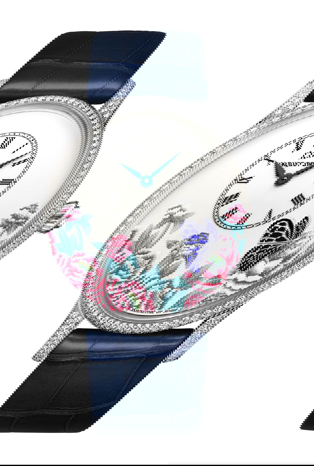 Jaquet Droz Petite Heure Minute Butterfly Journey watch