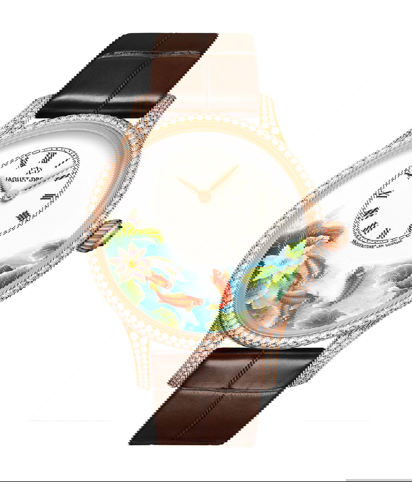 Jaquet Droz Petite Heure Minute Carps watch