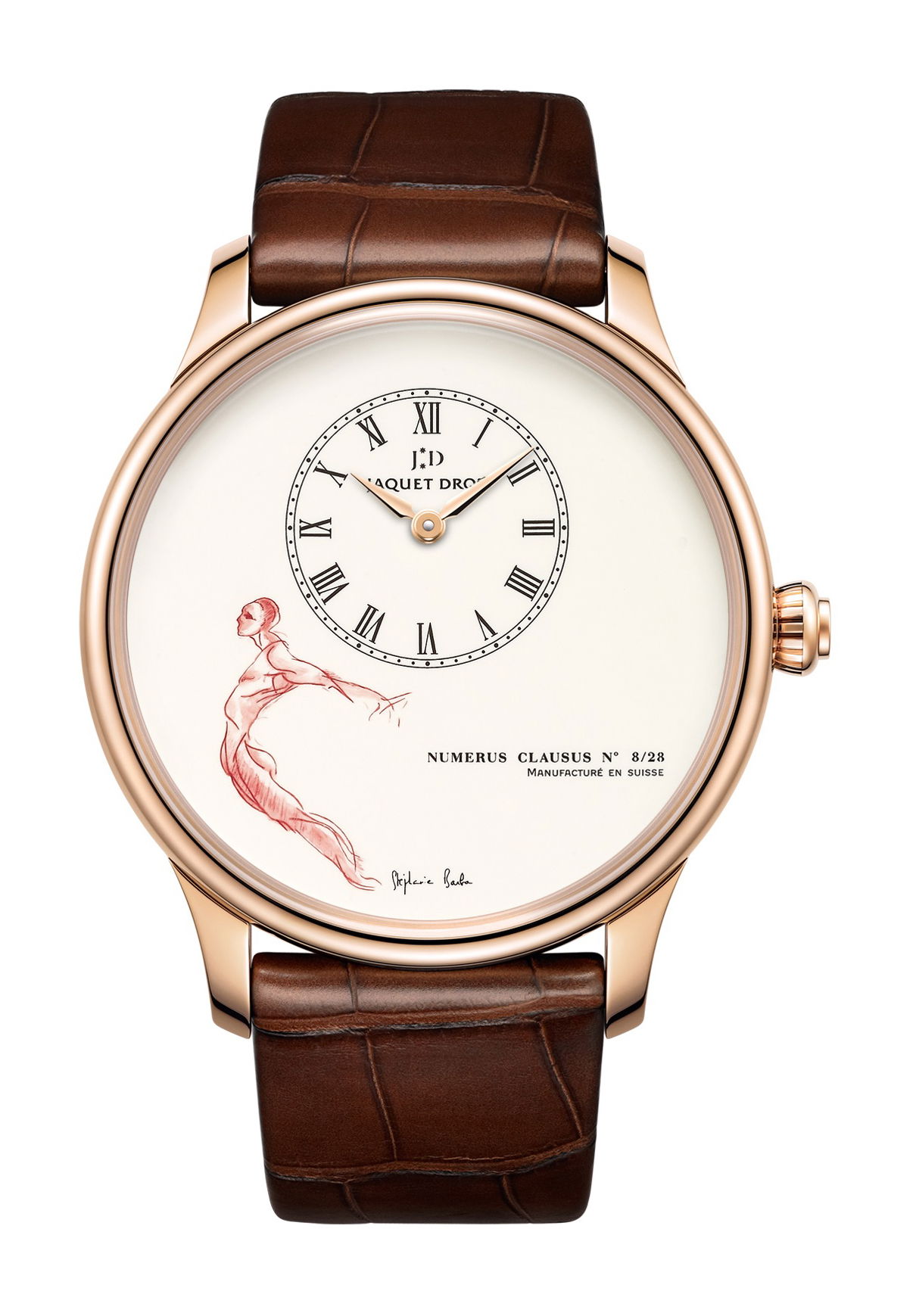 Jaquet Droz Petite Heure Minute le Chef watch