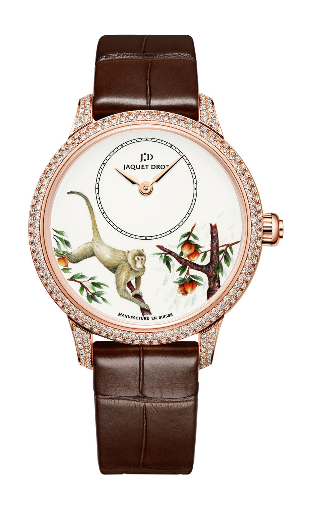 Jaquet Droz Petite Heure Minute Monkey watch