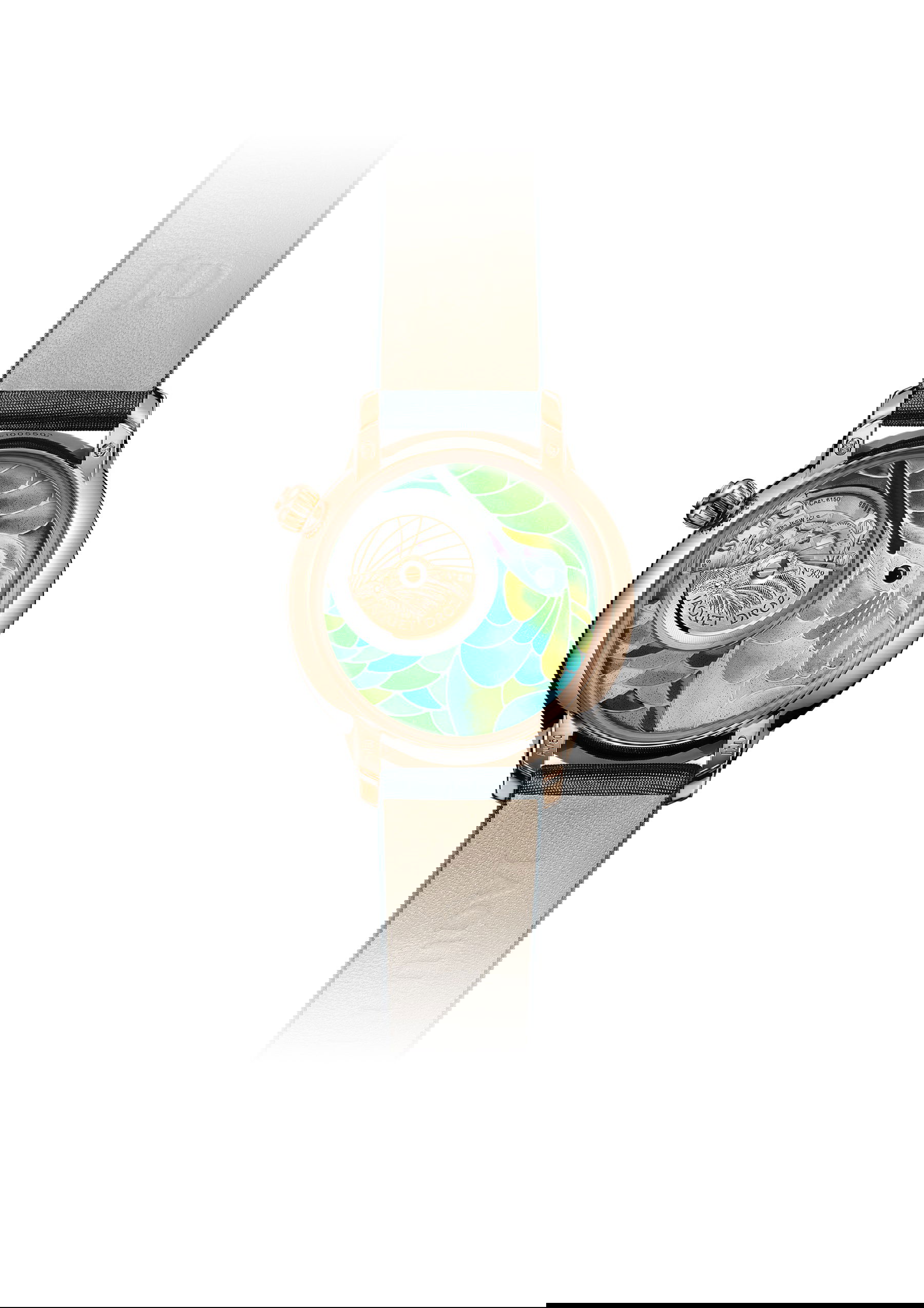 Jaquet Droz Petite Heure Minute Smalta Clara Humming Bird - View 3