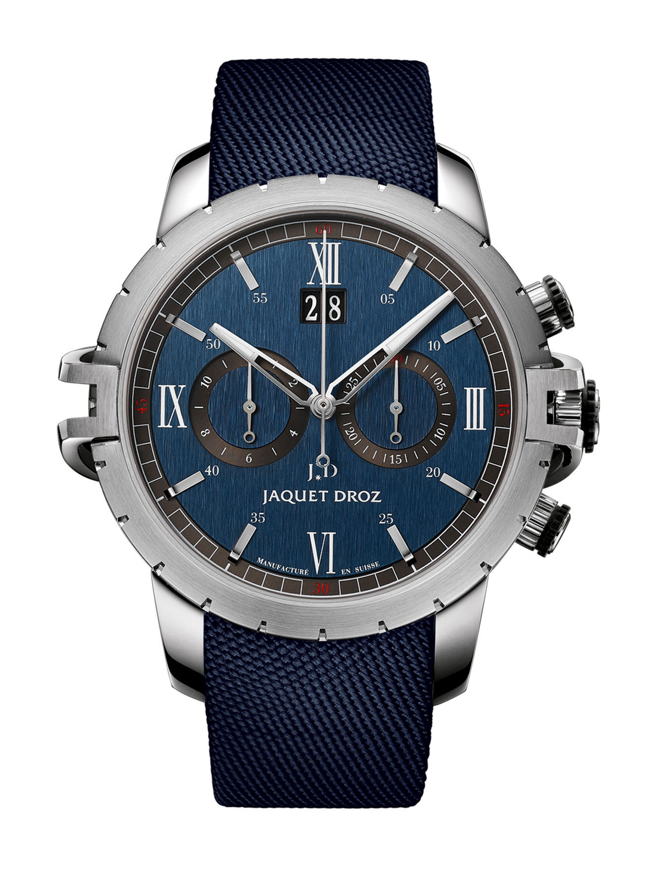 Jaquet Droz SW Chrono Steel watch